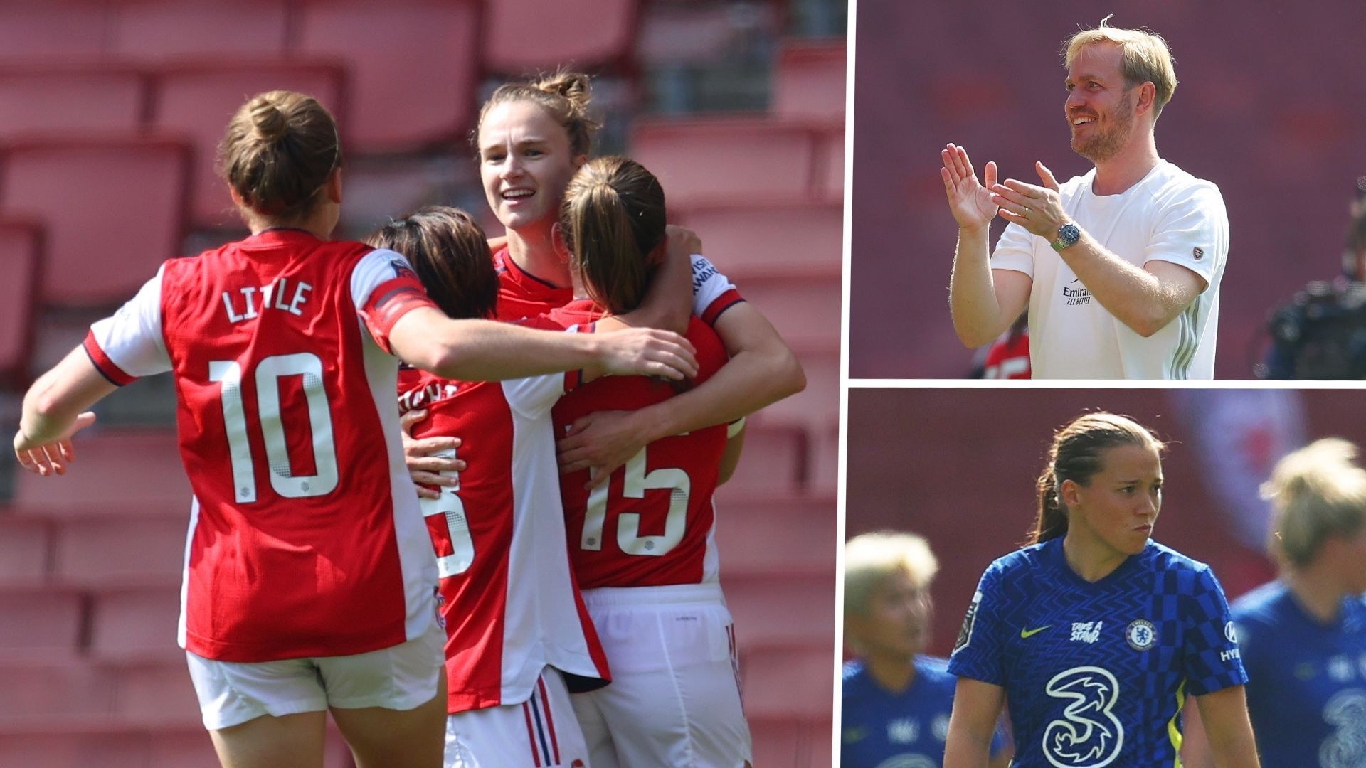 Arsenal Chelsea Women composite