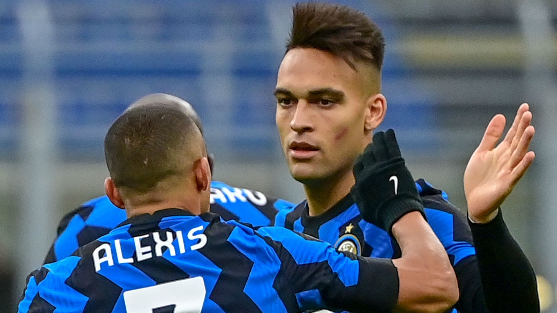 Lautaro Martínez, Alexis Sánchez Inter Torino 22112020