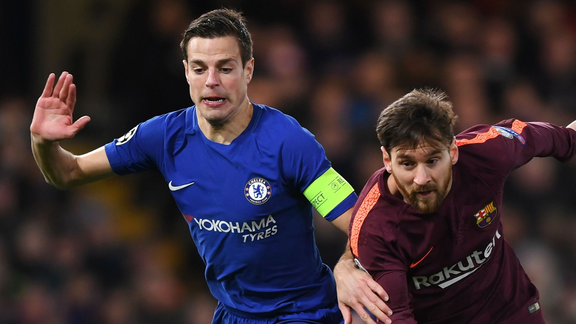 Lionel Messi, Barcelona, Cesar Azpilicueta, Chelsea