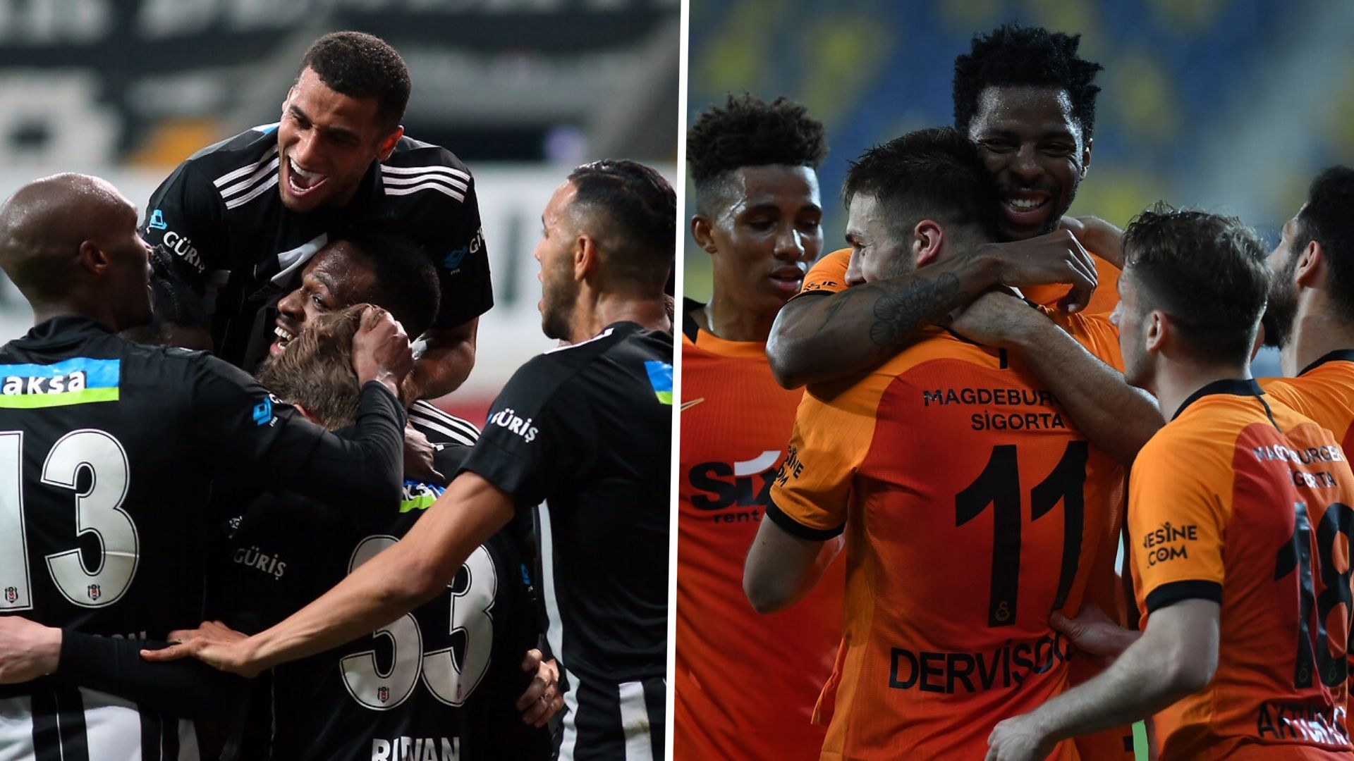 Besiktas & Galatasaray Goal Celebrations GFX