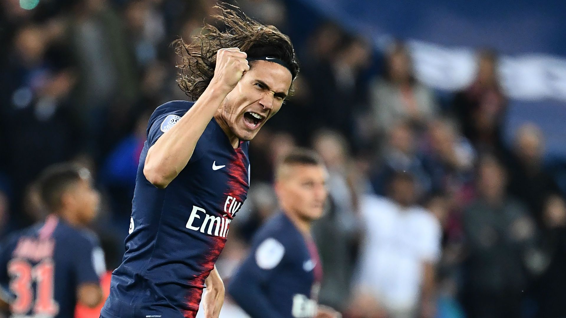 Edinson Cavani PSG Reims Ligue 1 26092018