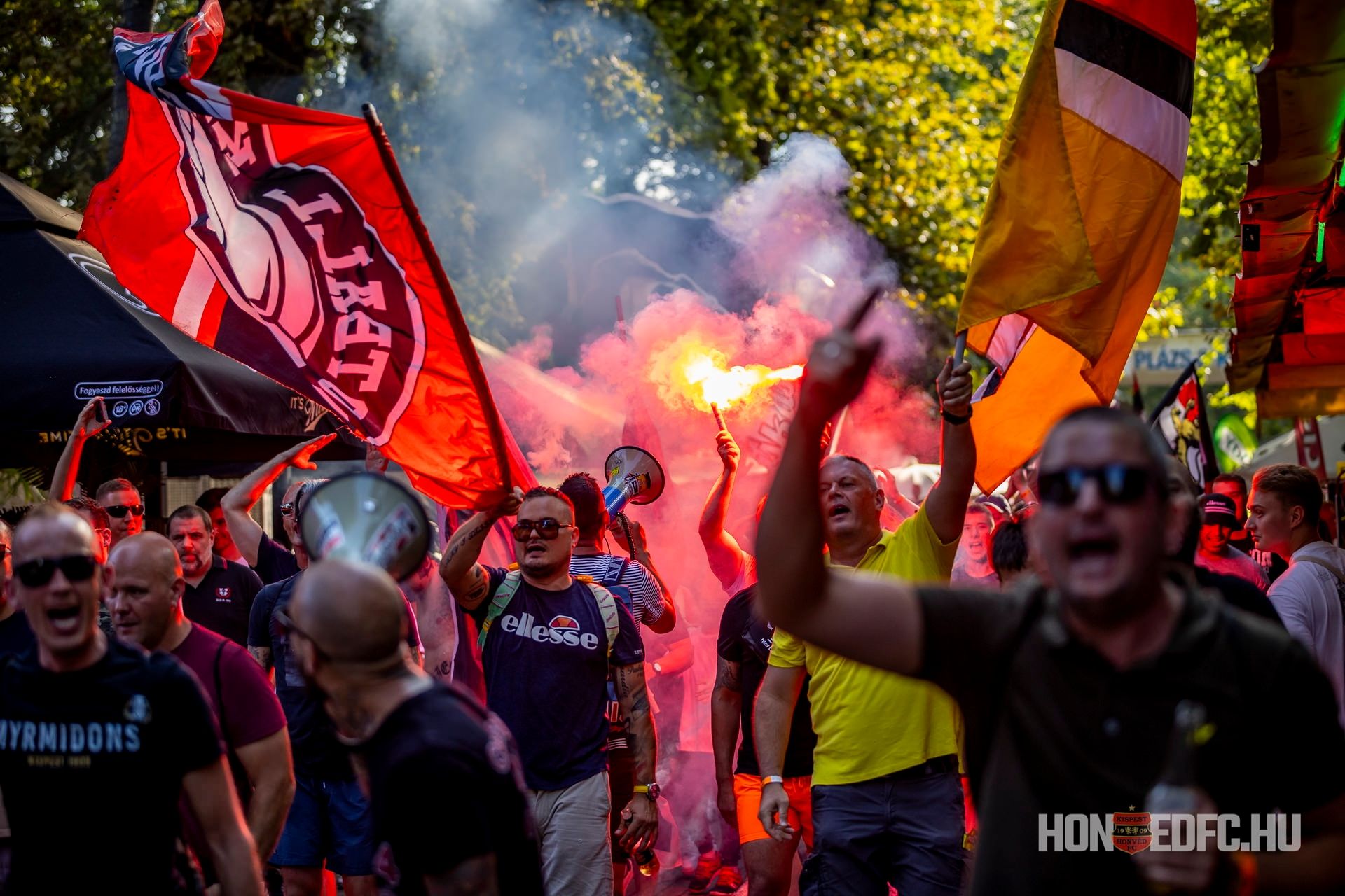 Budapest Honvéd szurkolók