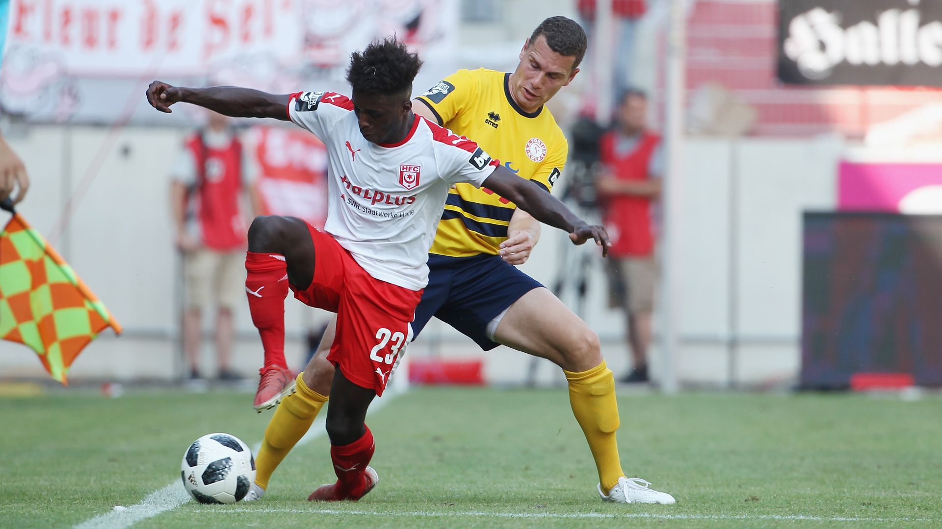 Braydon Manu Hallescher FC 04082018