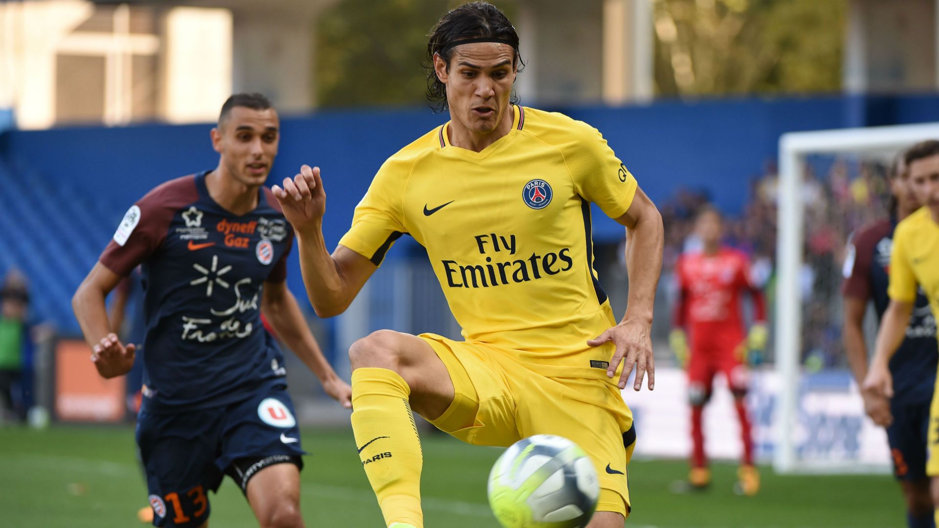 Edinson Cavani Montpellier PSG Ligue 1 23092017