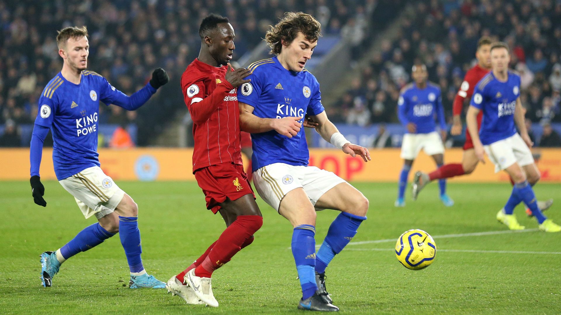 Caglar Söyüncü Leicester City Liverpool 2019