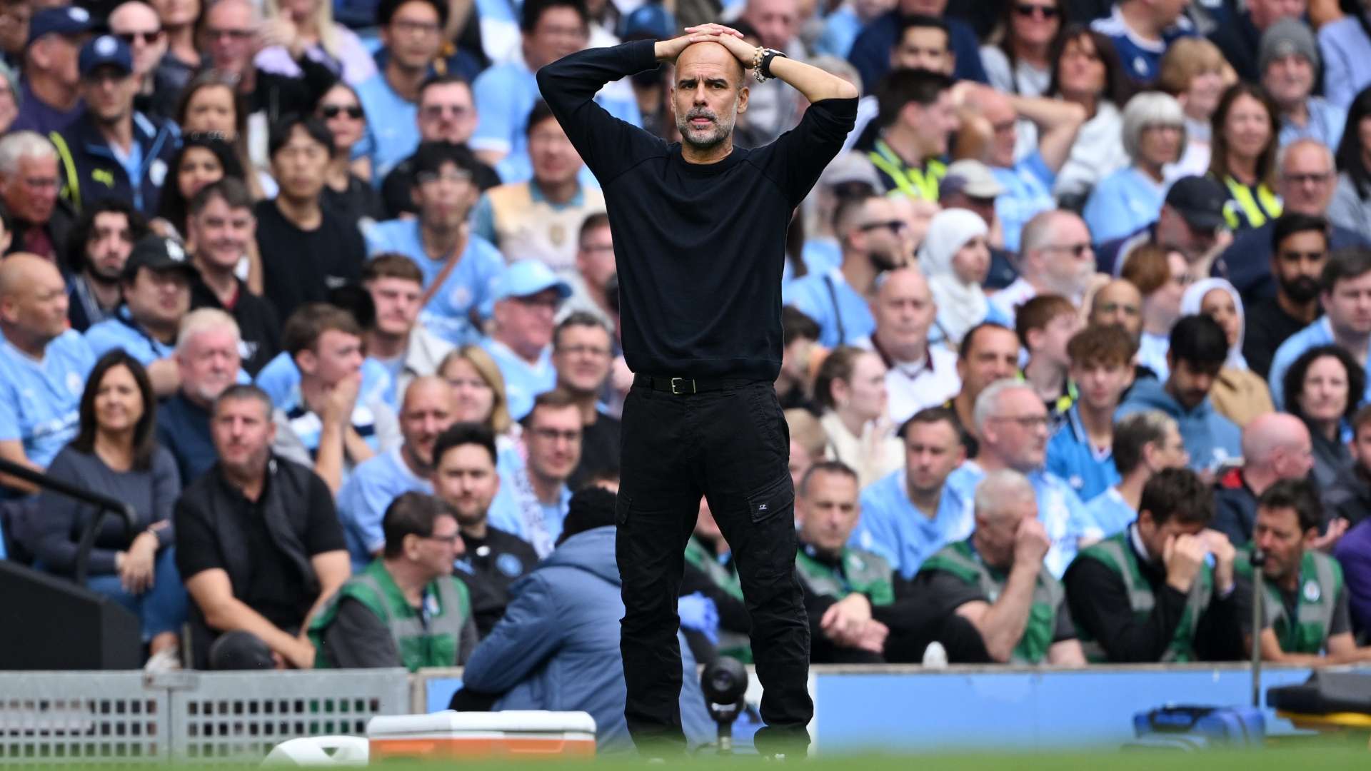 Pep Guardiola Manchester City Tottenham