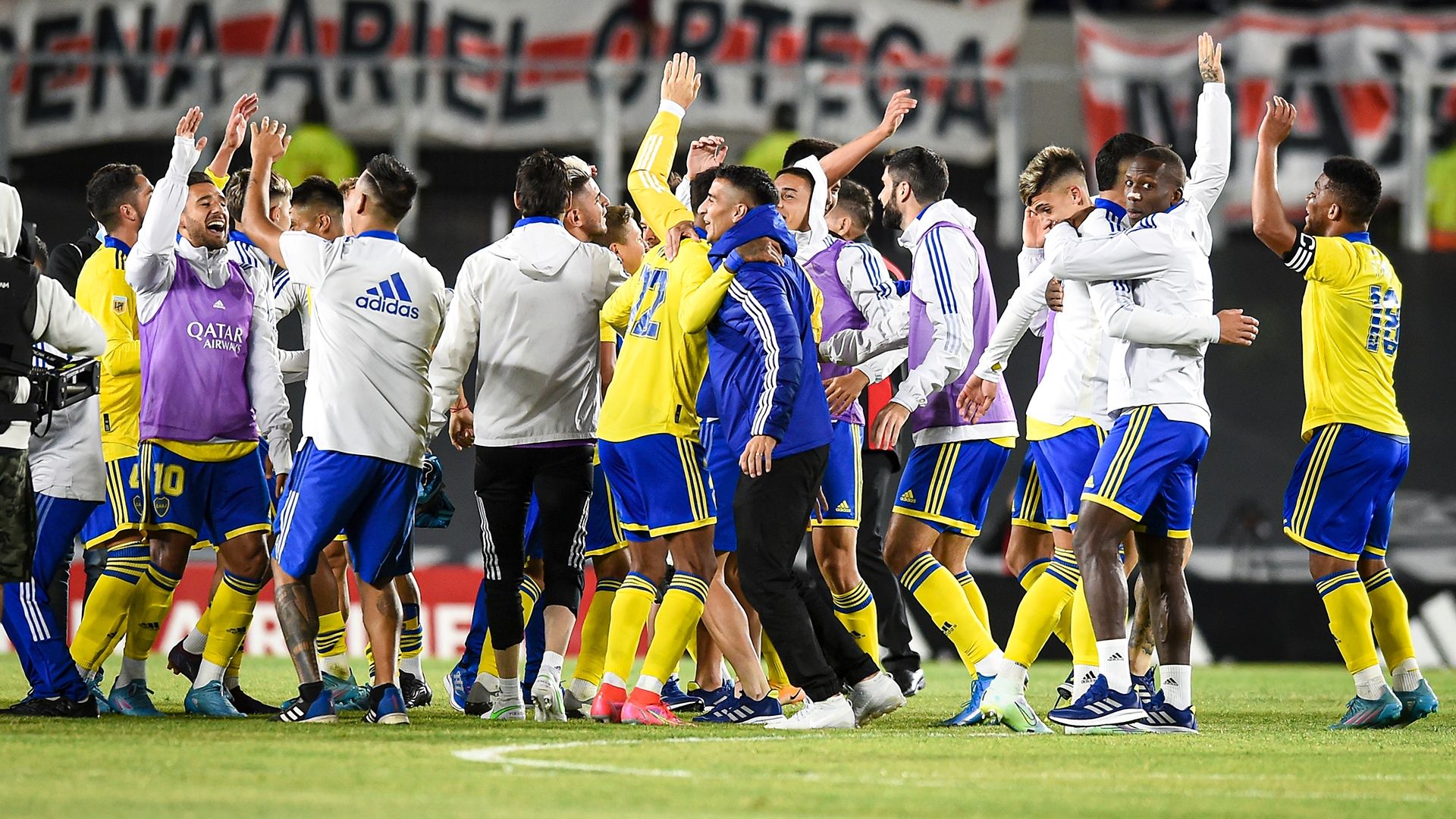 Boca Festejo Monumental River Copa Liga Profesional 20032022