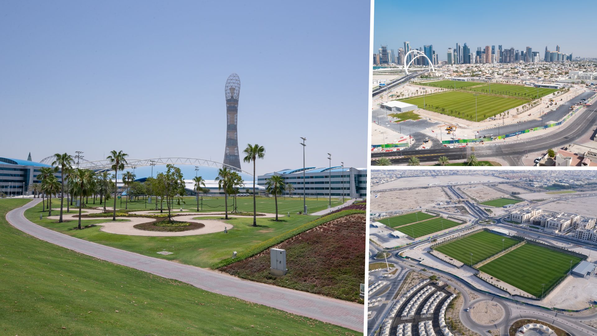 Coupe du monde 2022 Qatar Camps de base