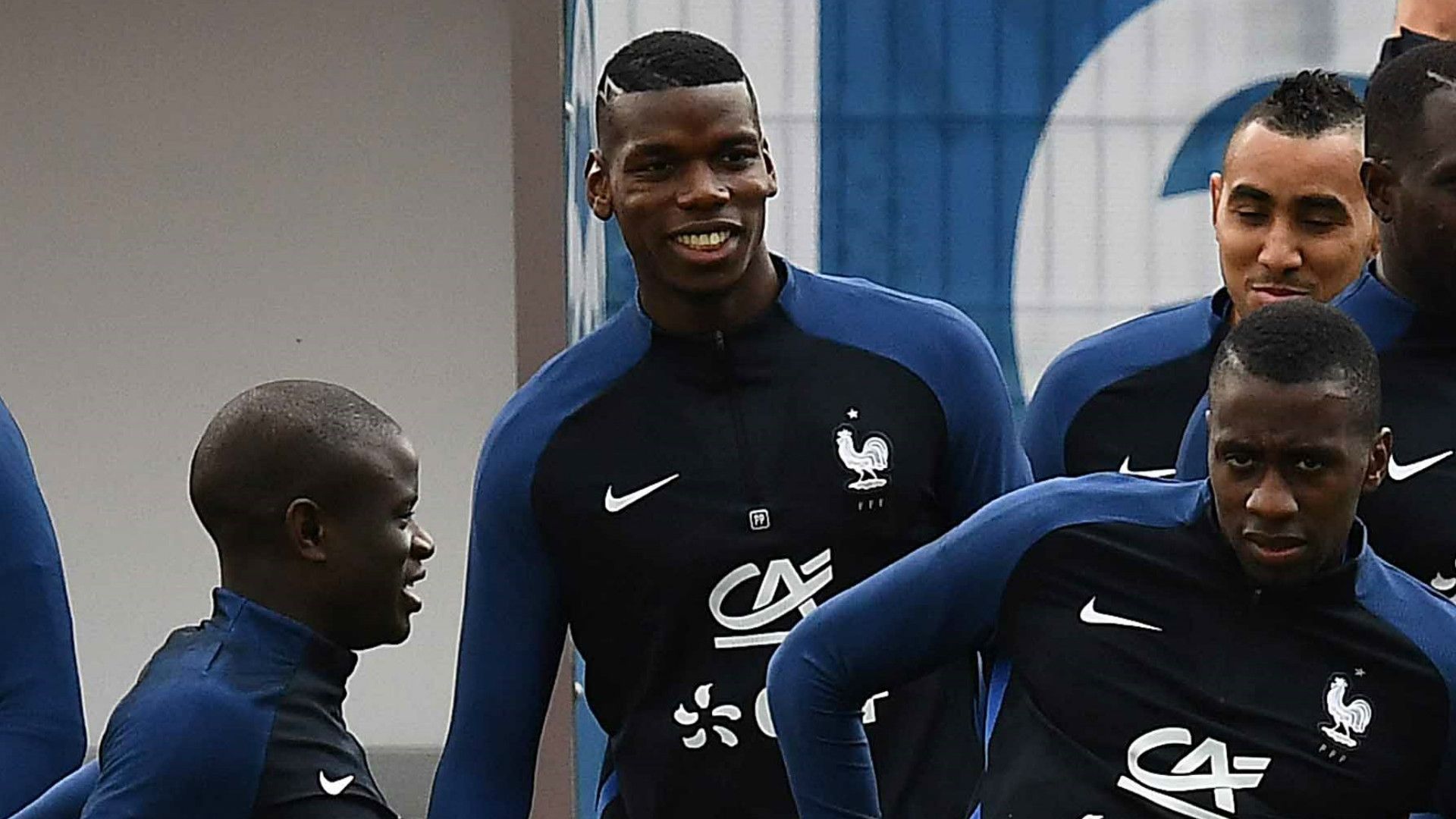 Blaise Matuidi N'Golo Kante Paul Pogba France EURO 2016