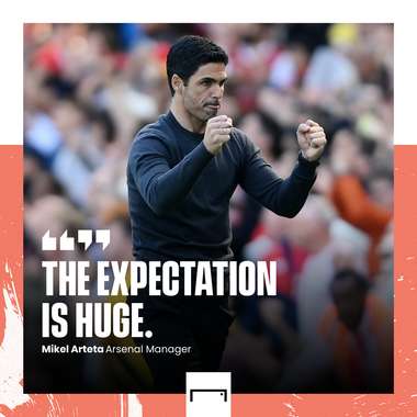 Arteta quote