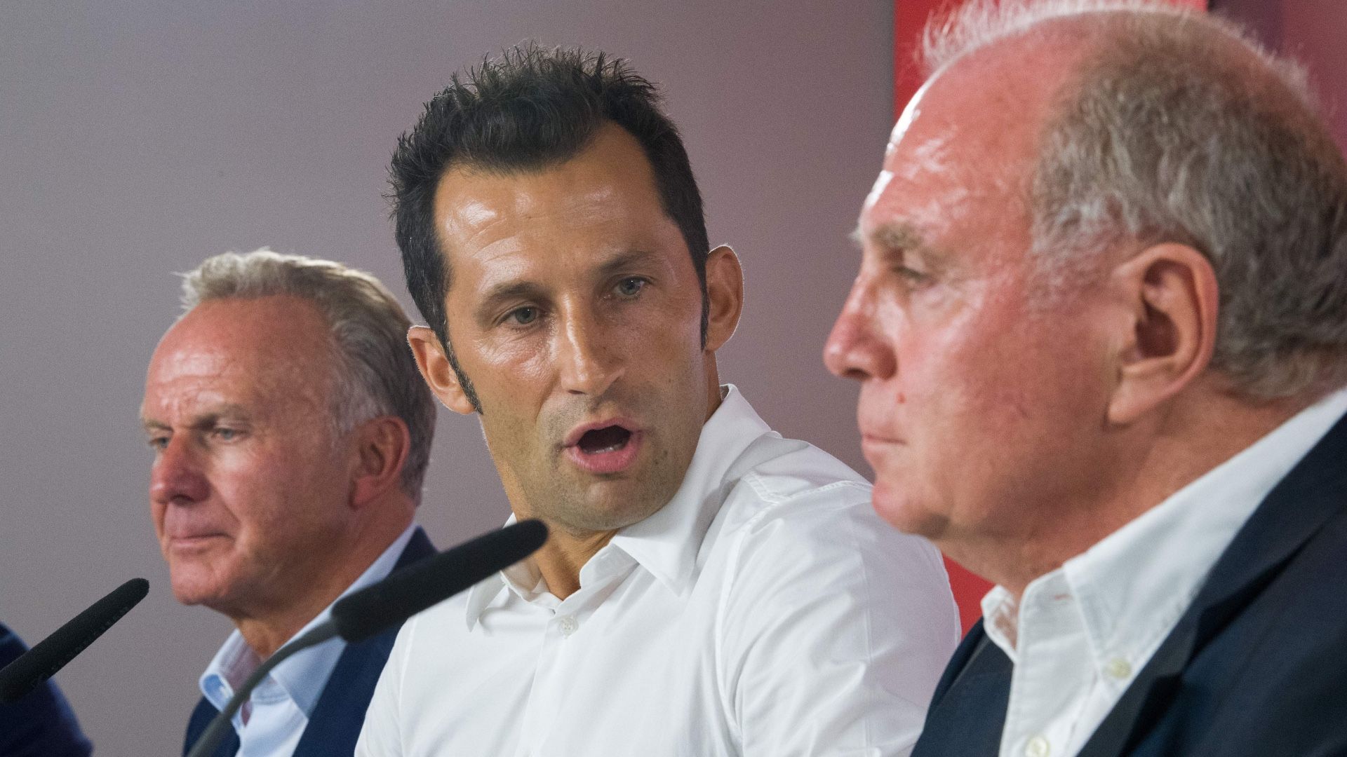 Hasan Salihamidzic Karl Heinz Rummenigge Uli Hoeness FC Bayern 2017