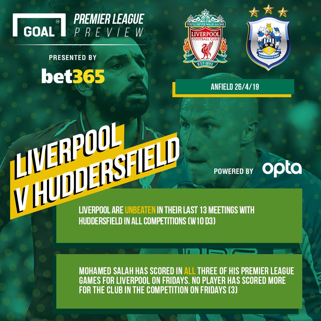 Liverpool v Huddersfield