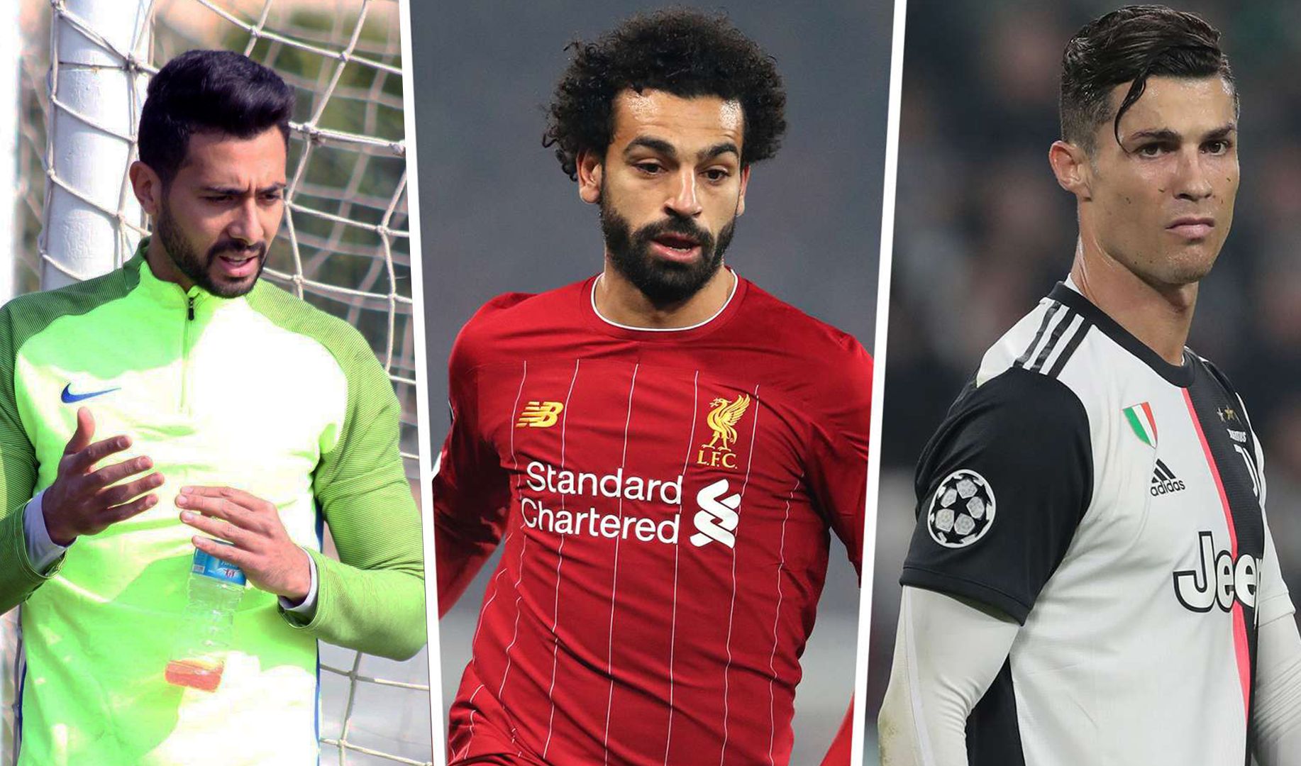 Salah, Ronaldo, Ahmed Adel