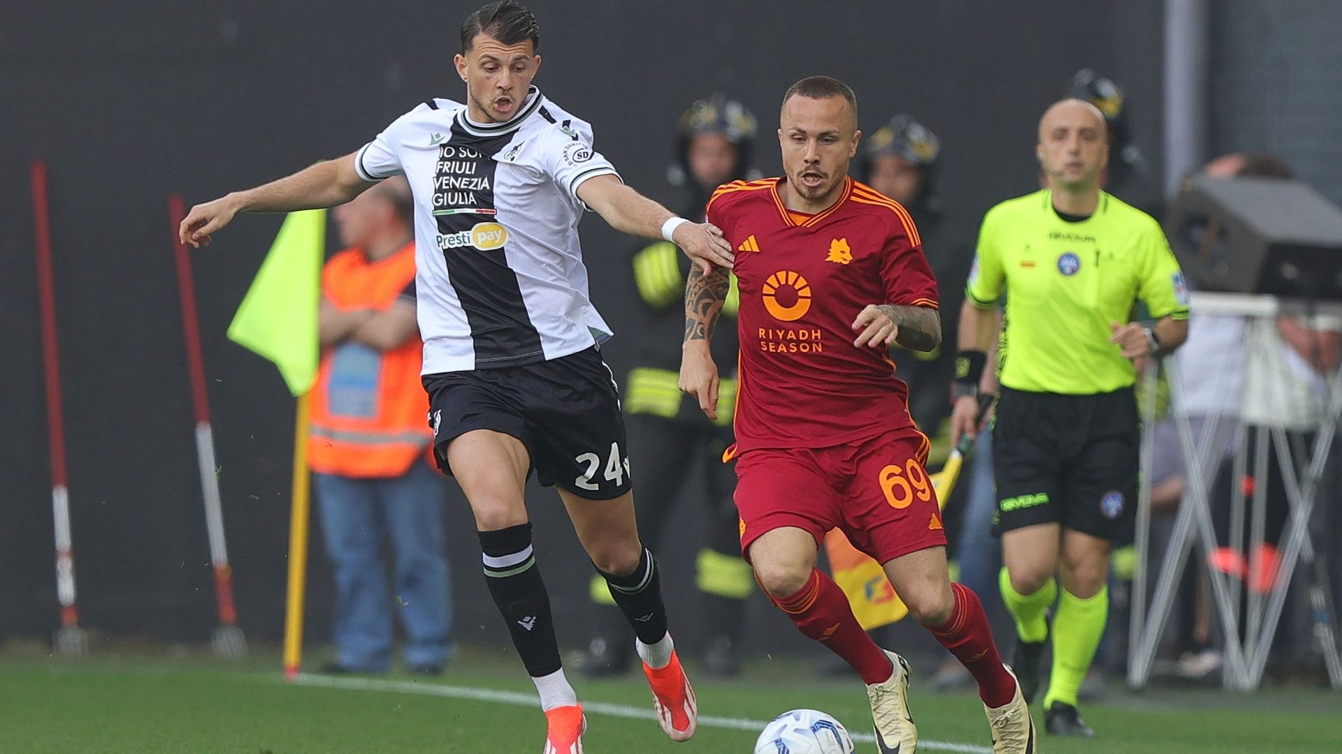 Udinese Roma Samardzic Angelino