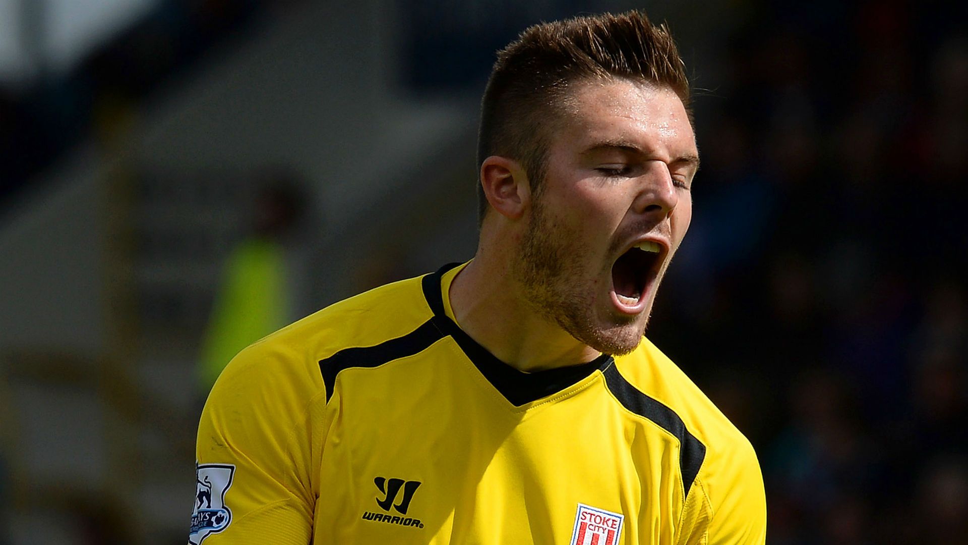 Jack Butland Premier League Stoke v Burnley 160515