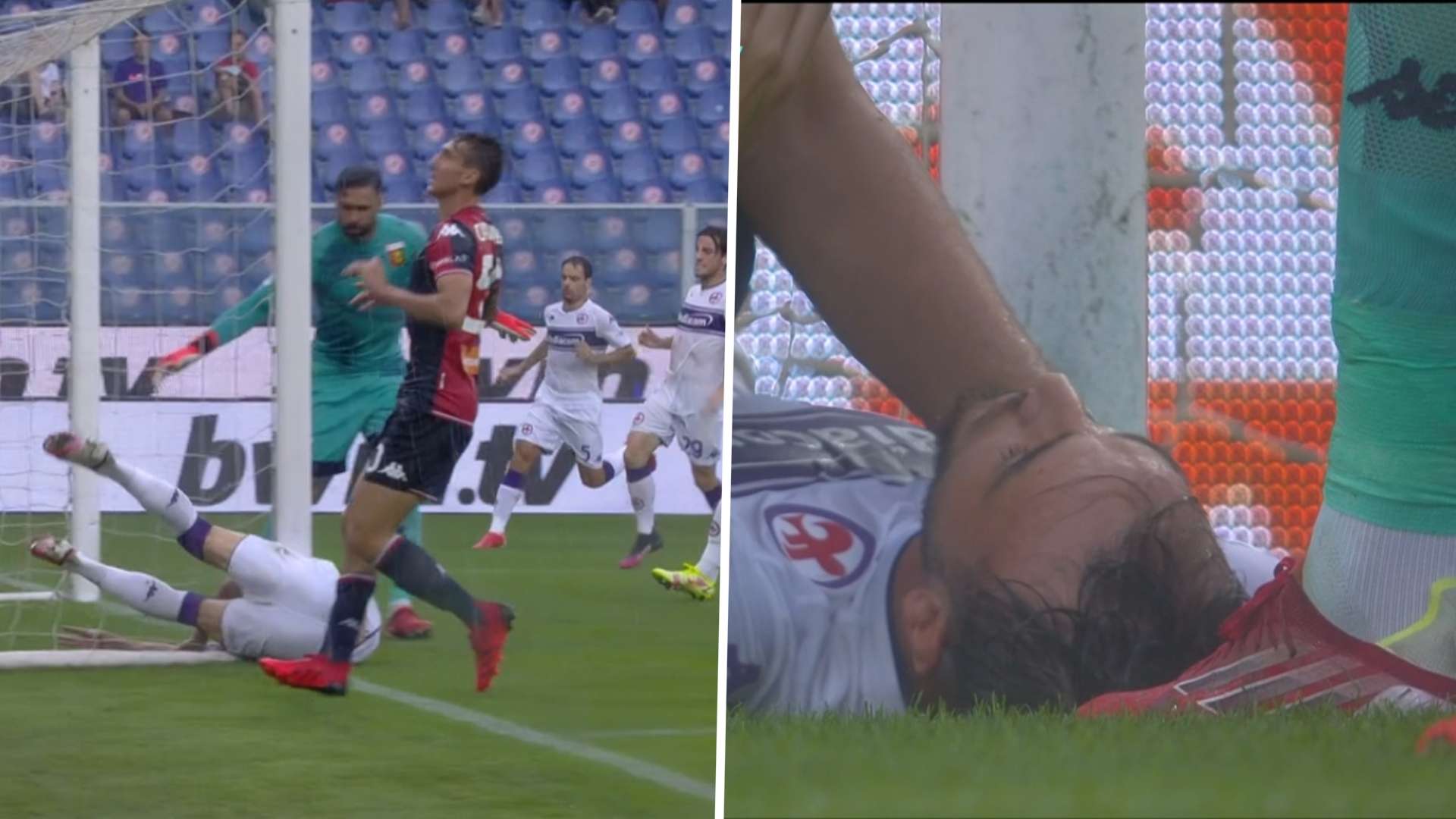 Gaetano Castrovilli injury Genoa Fiorentina 18092021