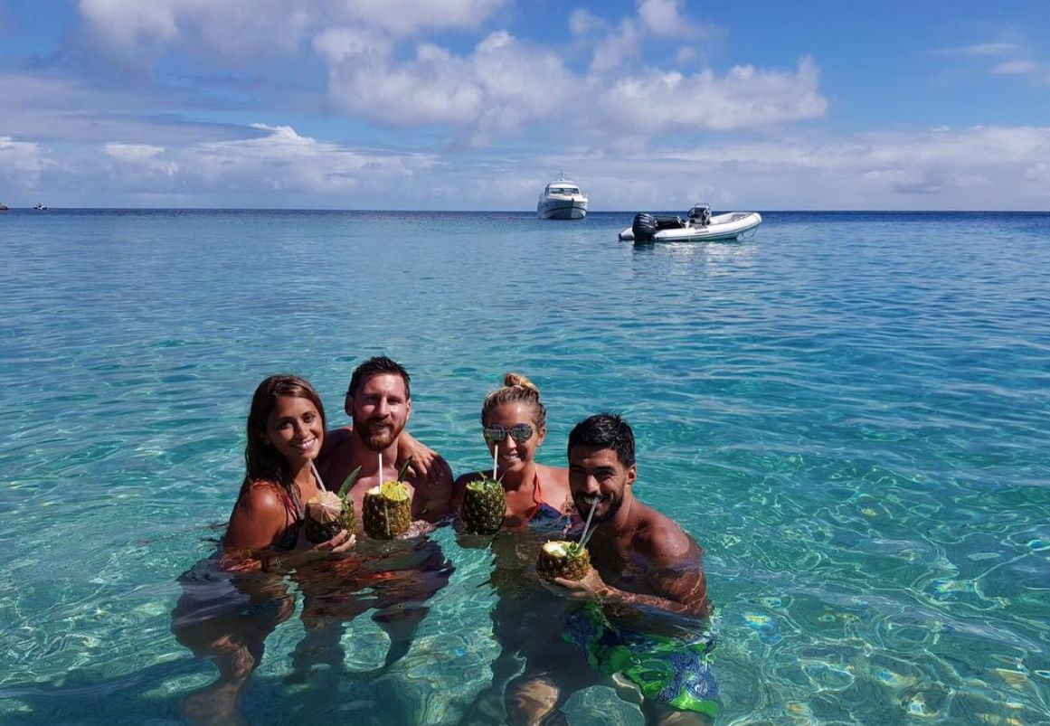 Lionel Messi Luis Suarez Antigua y Barbuda