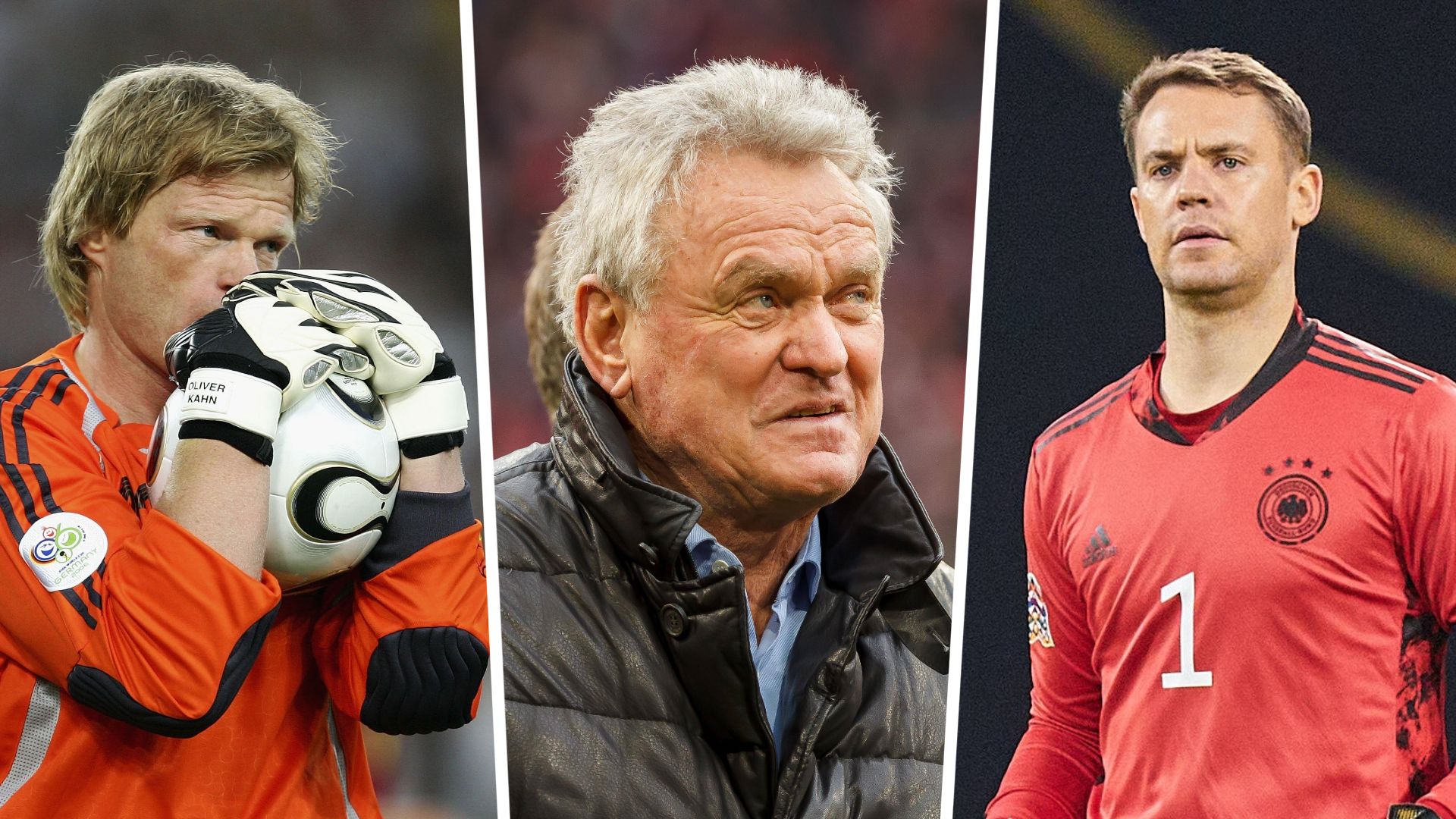 ONLY GERMANY GFX Oliver Kahn Sepp Maier Manuel Neuer