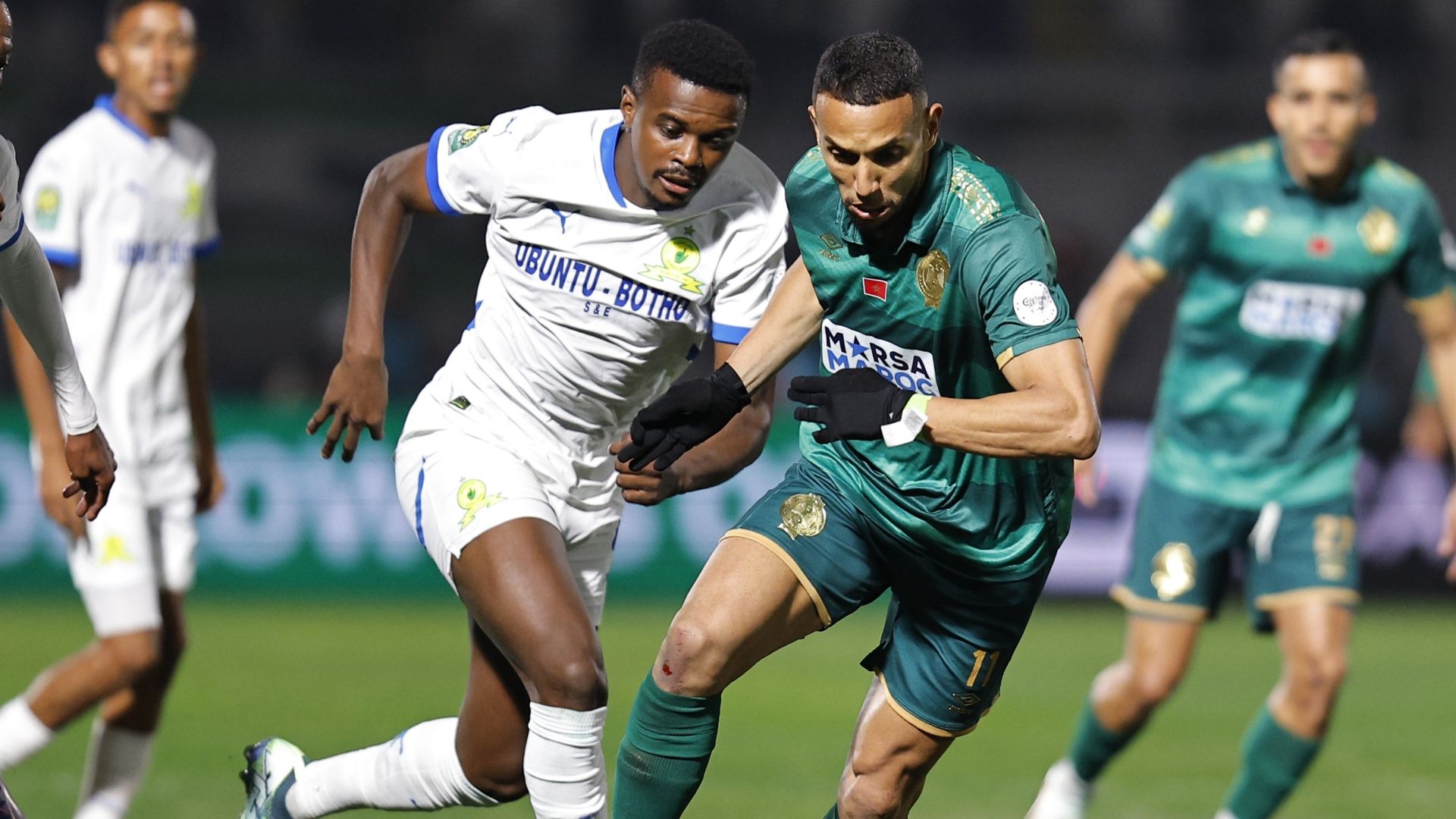 Teboho Mokoena, Mamelodi Sundowns vs Raja