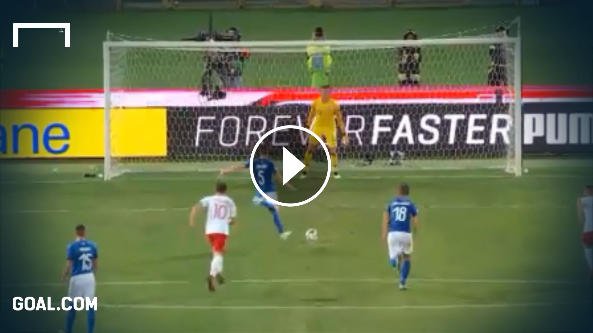 GFX Highlights Nations League Italien Polen