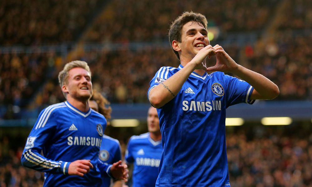 Oscar Chelsea Stoke City FA Cup Fourth Round 26012014