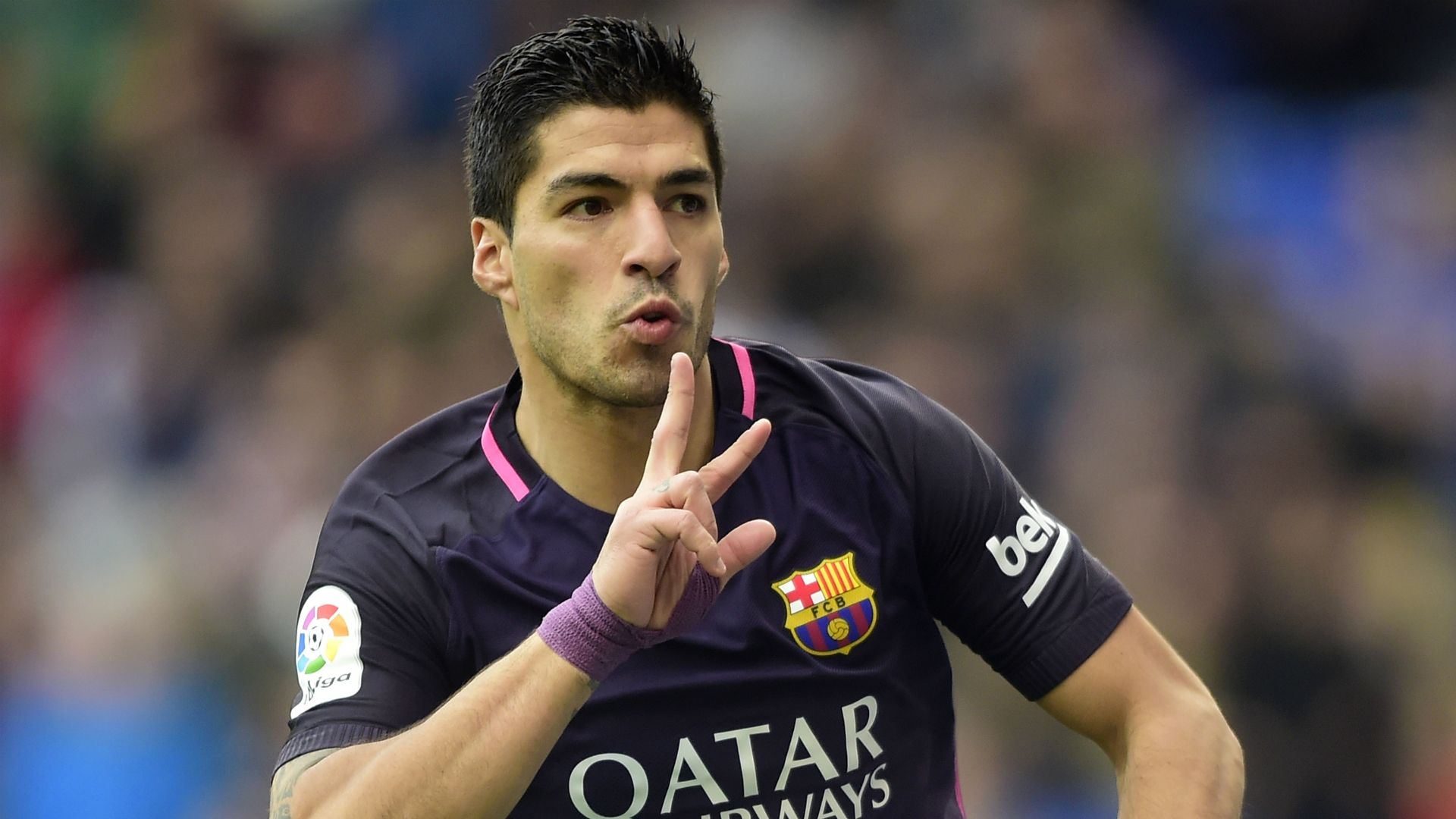 Luis Suarez Deportivo Coruna Barcelona La Liga
