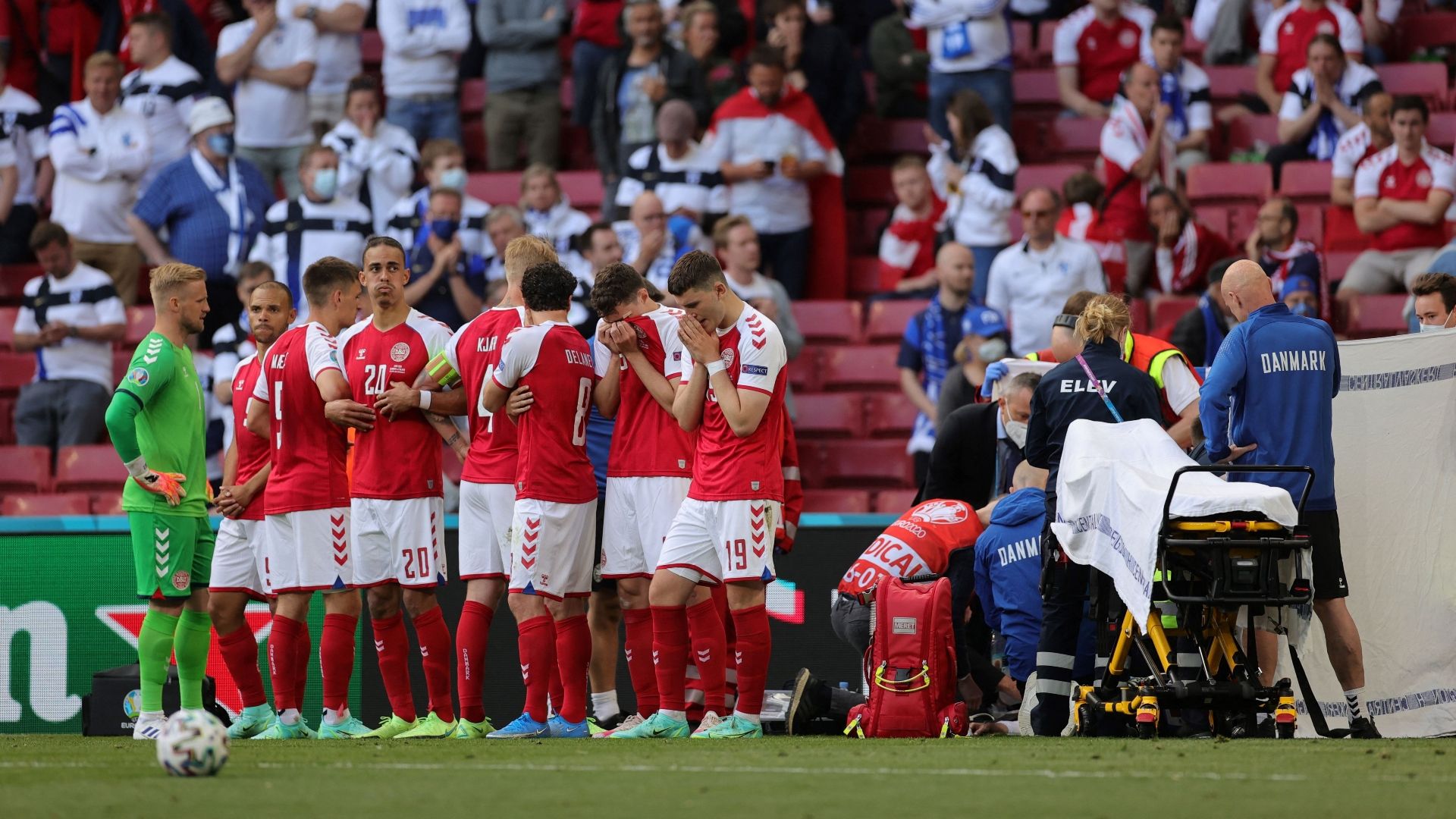 Cristian Eriksen Denmark Finland Euro 2020