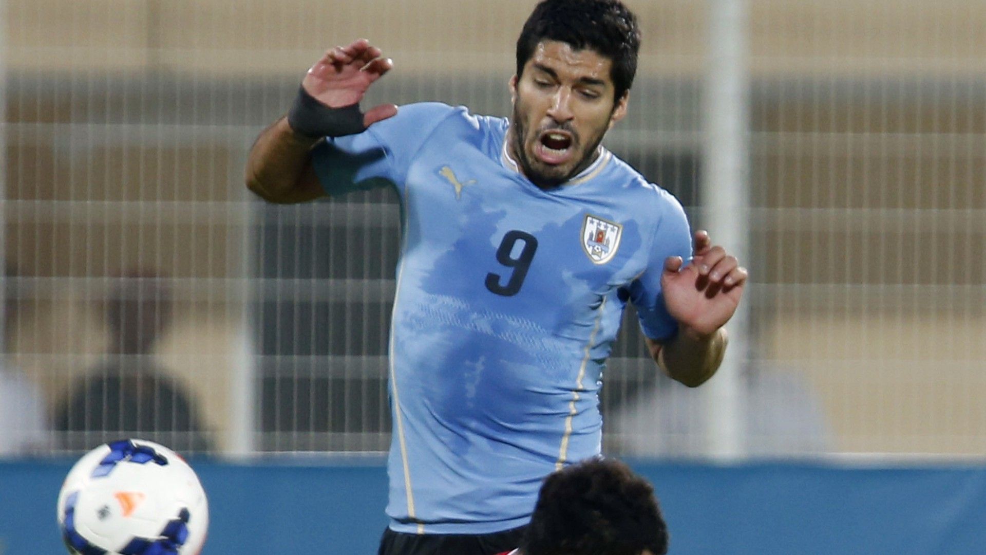 Luis Suarez Uruguay Oman Friendly 10132014