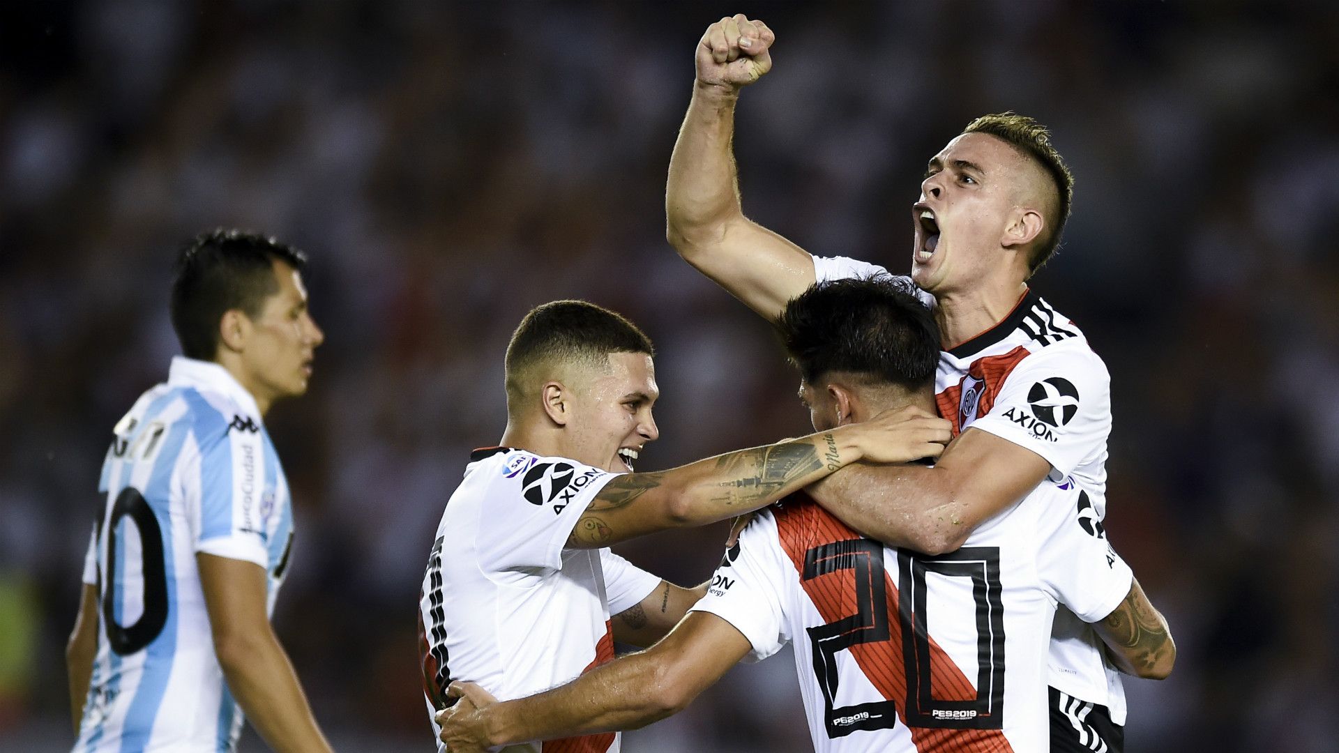 Rafael Borre Juan Fernando Quintero River Racing Superliga 10022019