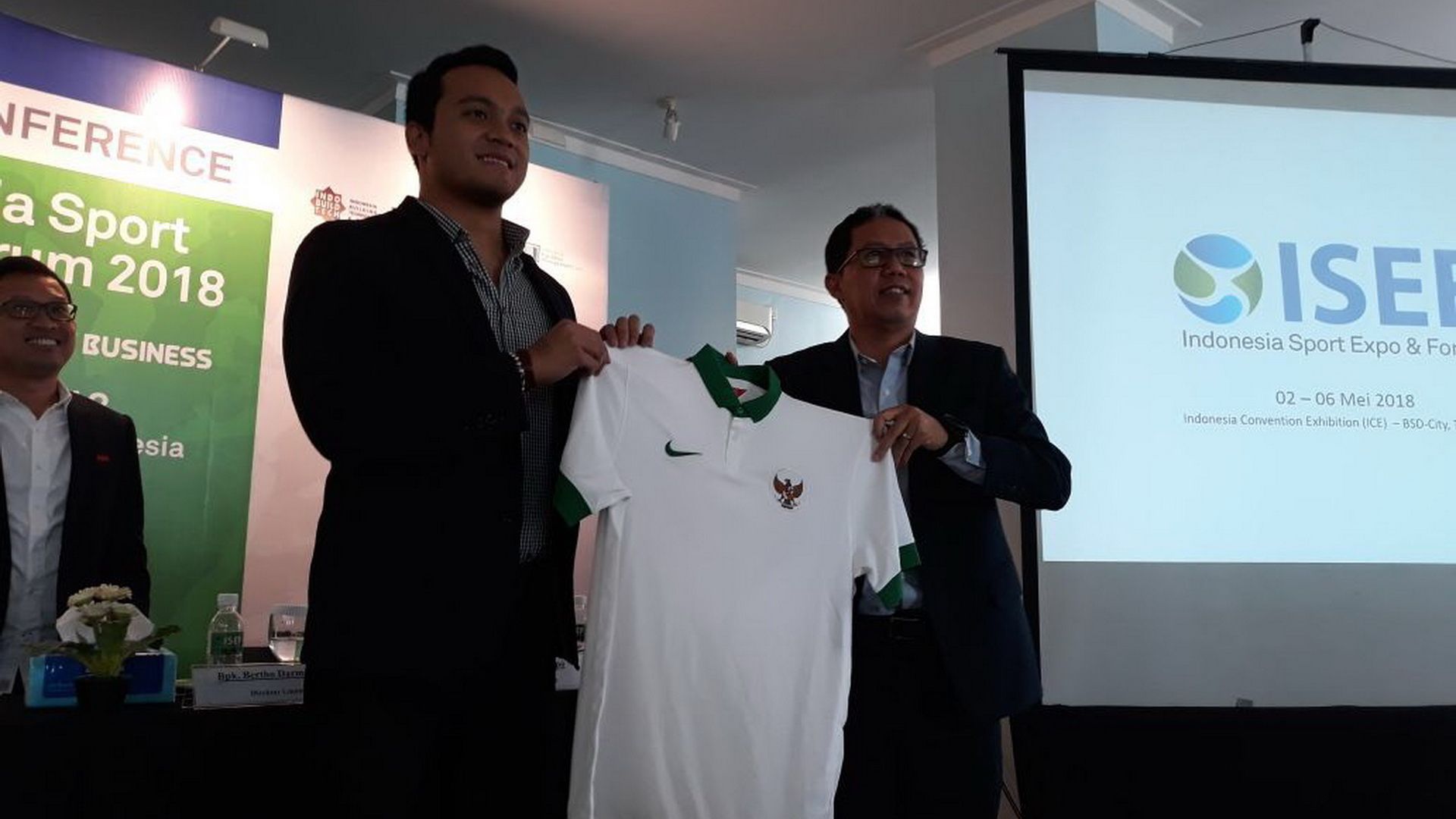 Joko Driyono & Raditia Zafir Ahmad - Indonesia Sport Expo