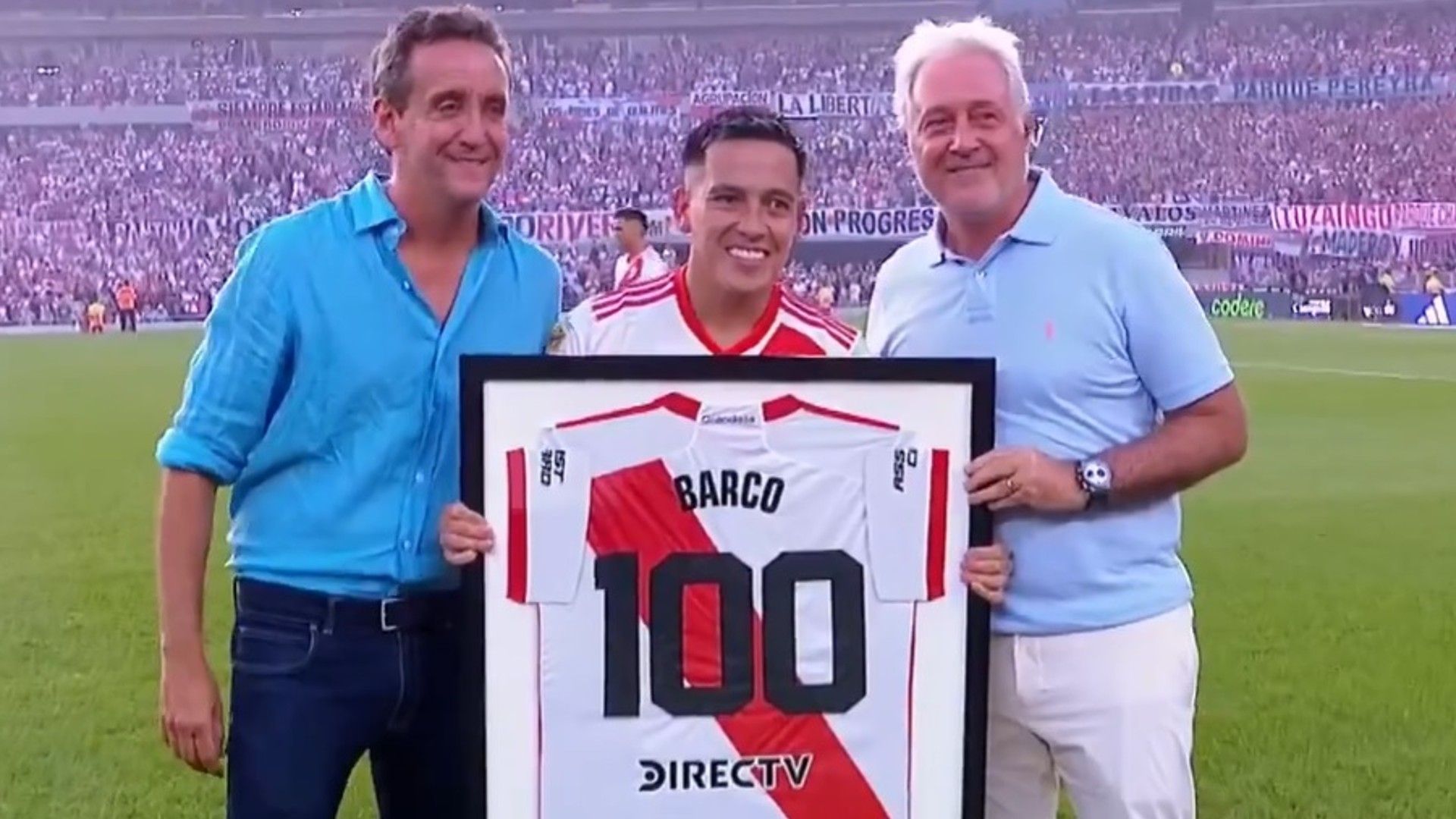 Captura Esequiel Barco River 100 Partidos