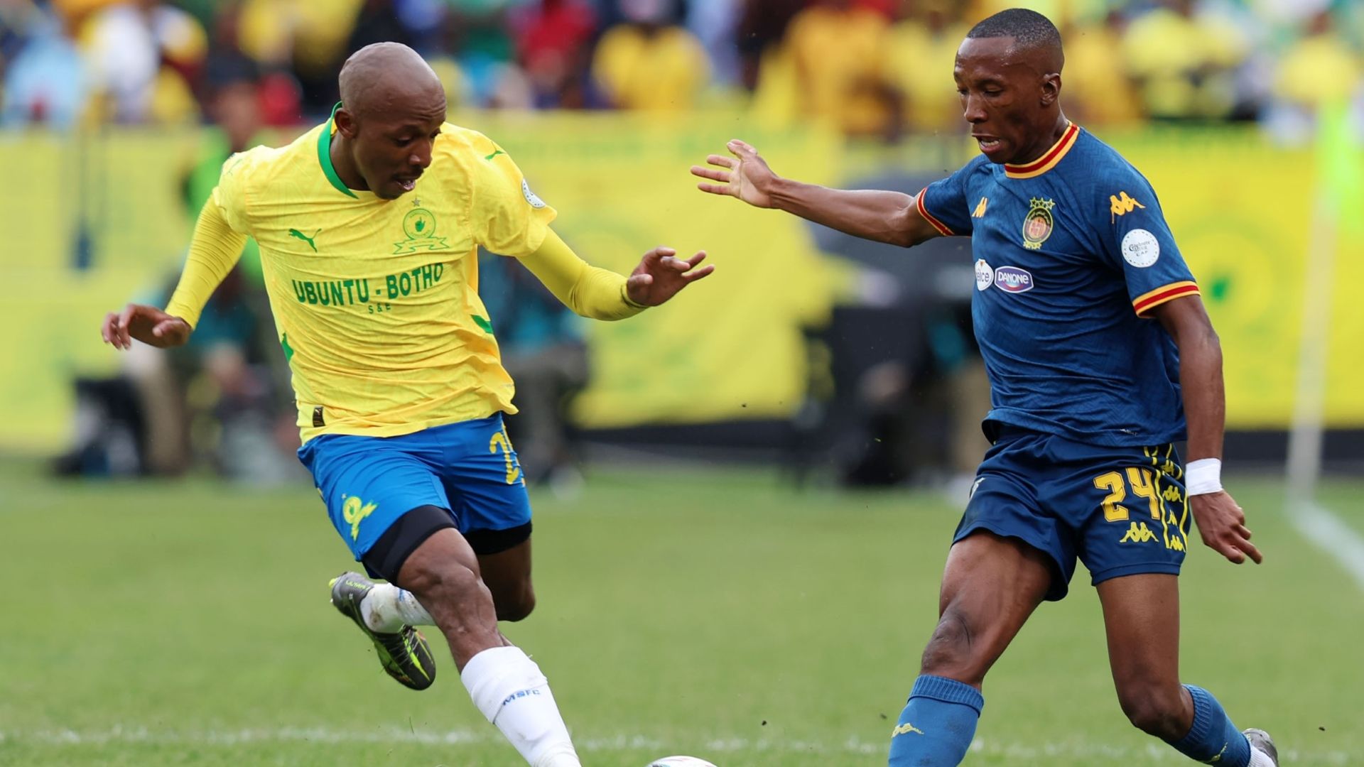 Khuliso Mudau and Elias Mokwana, Mamelodi Sundowns vs Esperance
