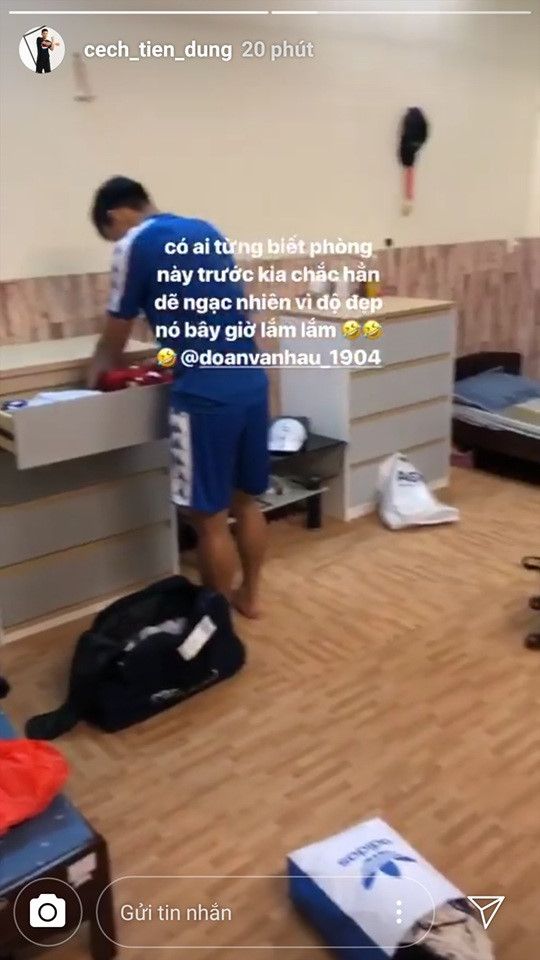 Đoàn Văn Hậu Bùi Tiến Dũng GK