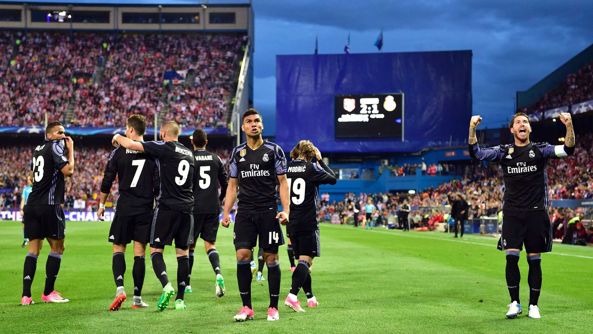 Real Madrid Champions League Atletico 051017