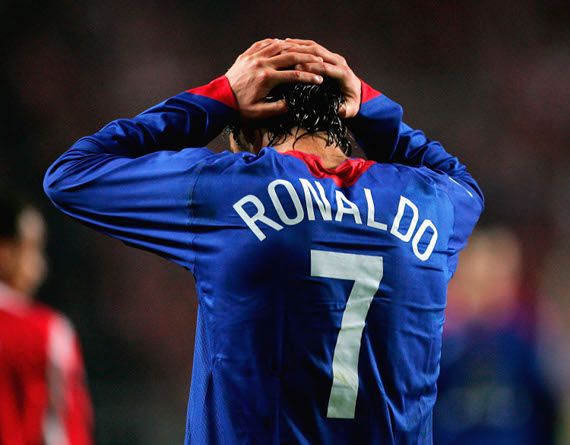 Cristiano Ronaldo UEFA Champions League: Benfica v Manchester United