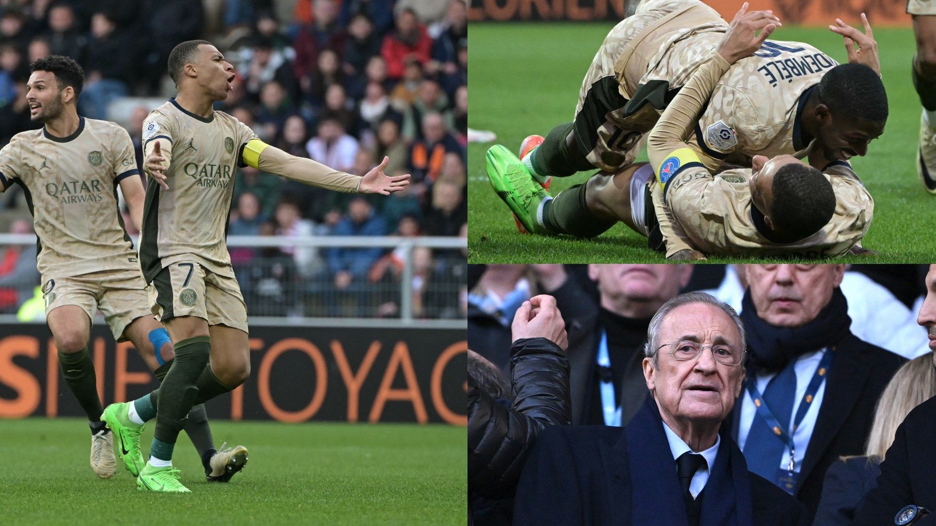 Mbappe PSG Florentino Perez Real Madrid 2024