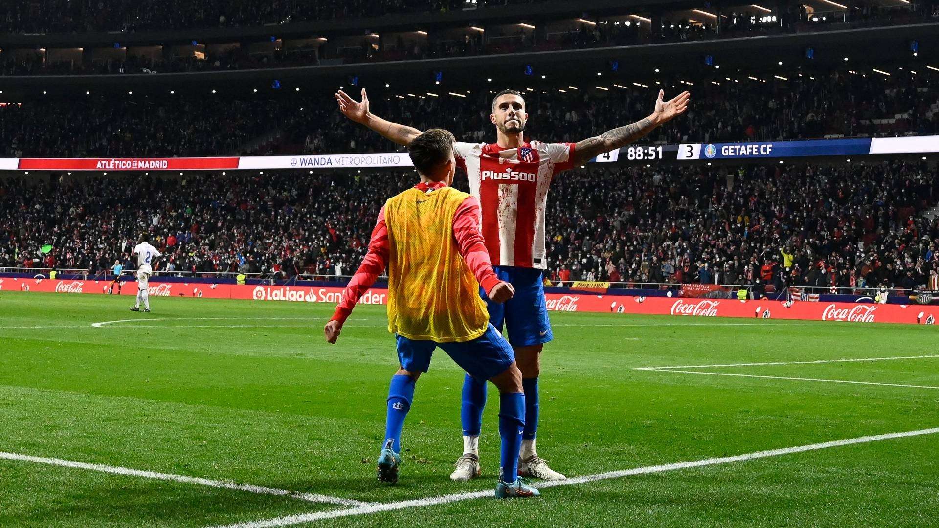 Mario Hermoso Atletico Madrid Jubel