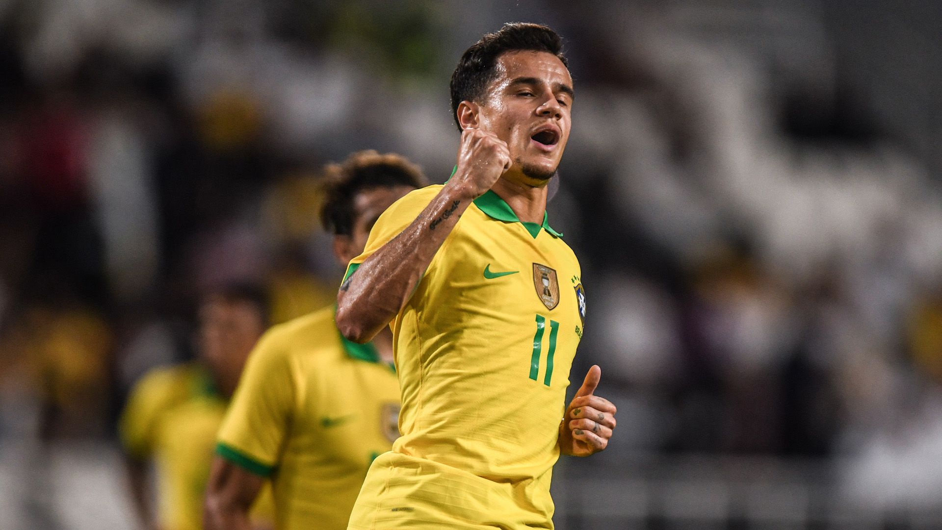 Coutinho Brasil Coreia do Sul Amistoso 19 11 2019