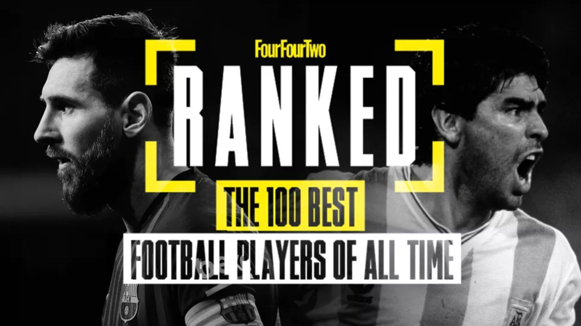 Messi Maradona Four Four Two