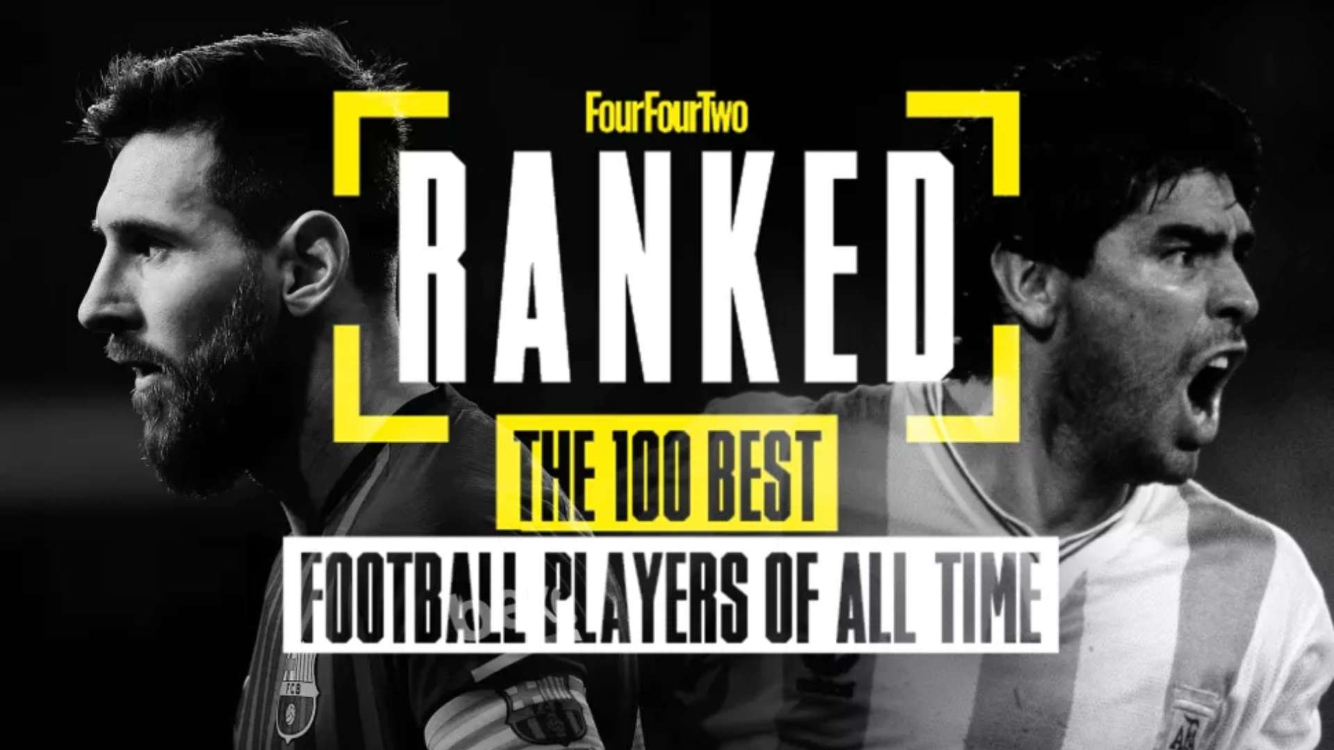 Messi Maradona Four Four Two