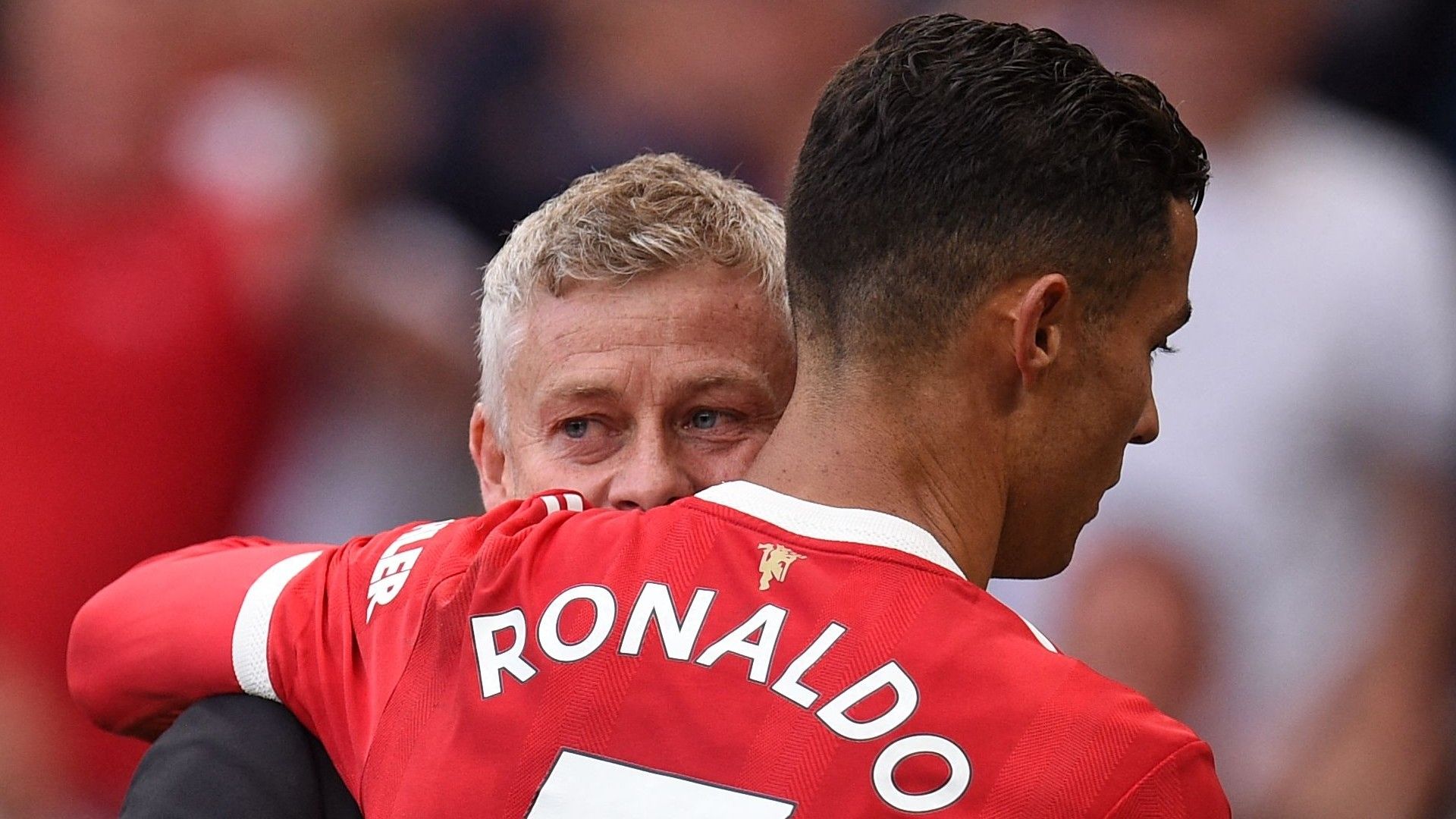Ole Gunnar Solskjaer Cristiano Ronaldo Manchester United