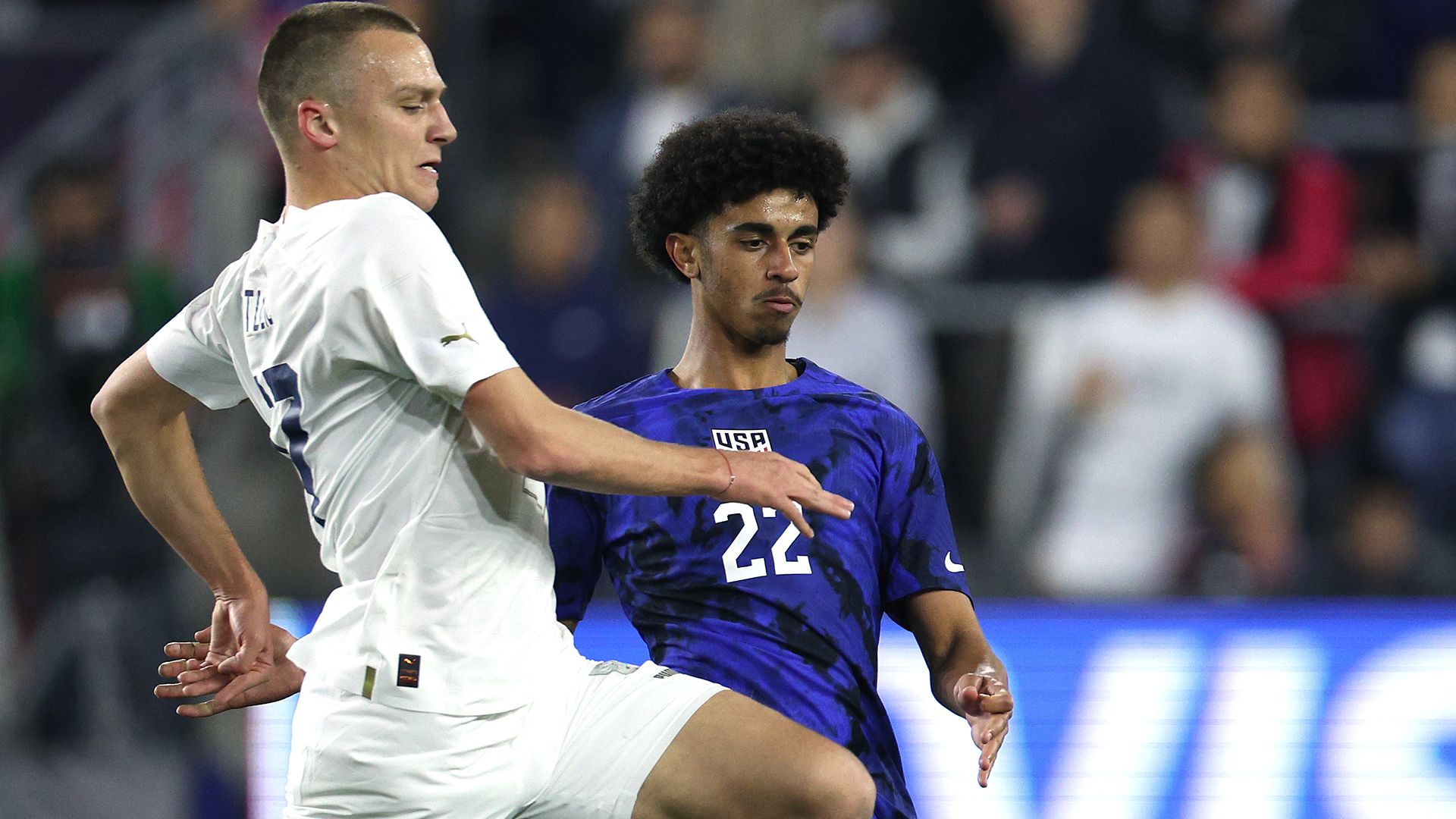 Jalen Neal USMNT Serbia friendly 2023