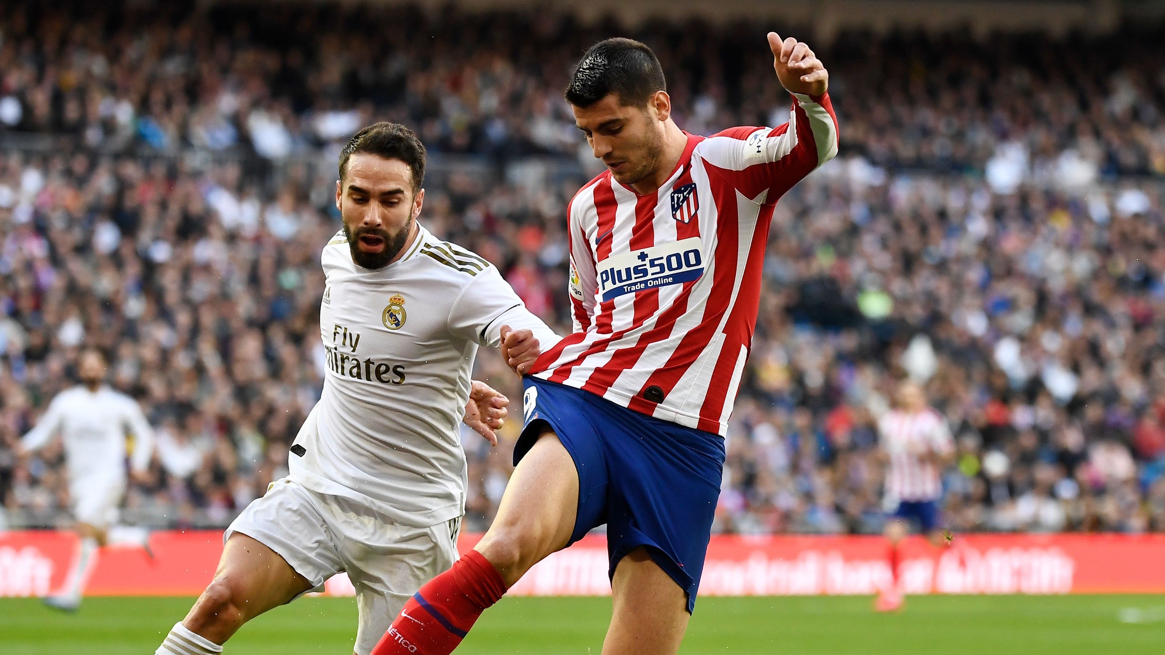 Dani Carvajal Alvaro Morata Real Madrid Atletico LaLiga 01022020