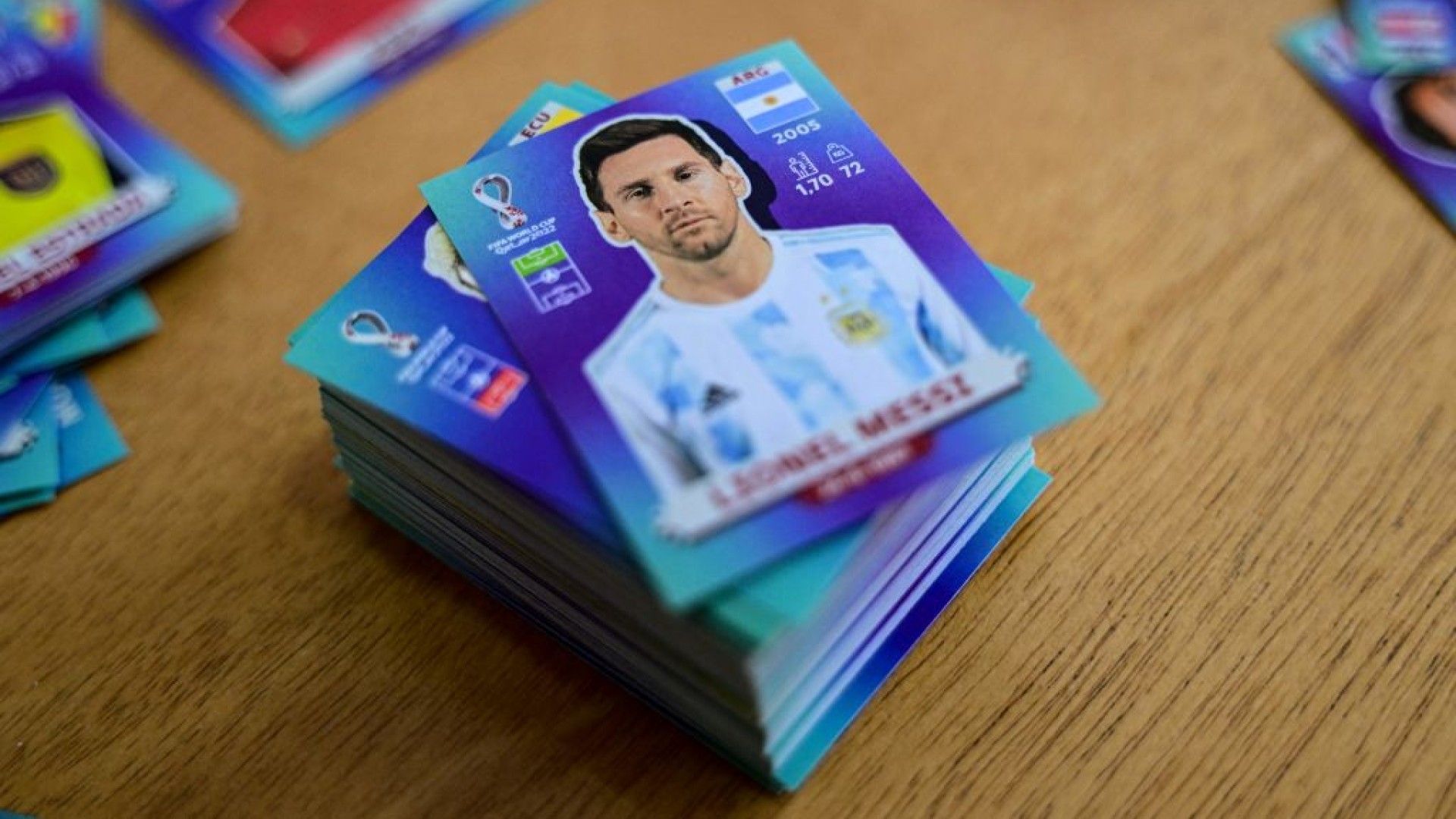 Estampas Panini Mundial Qatar 2022