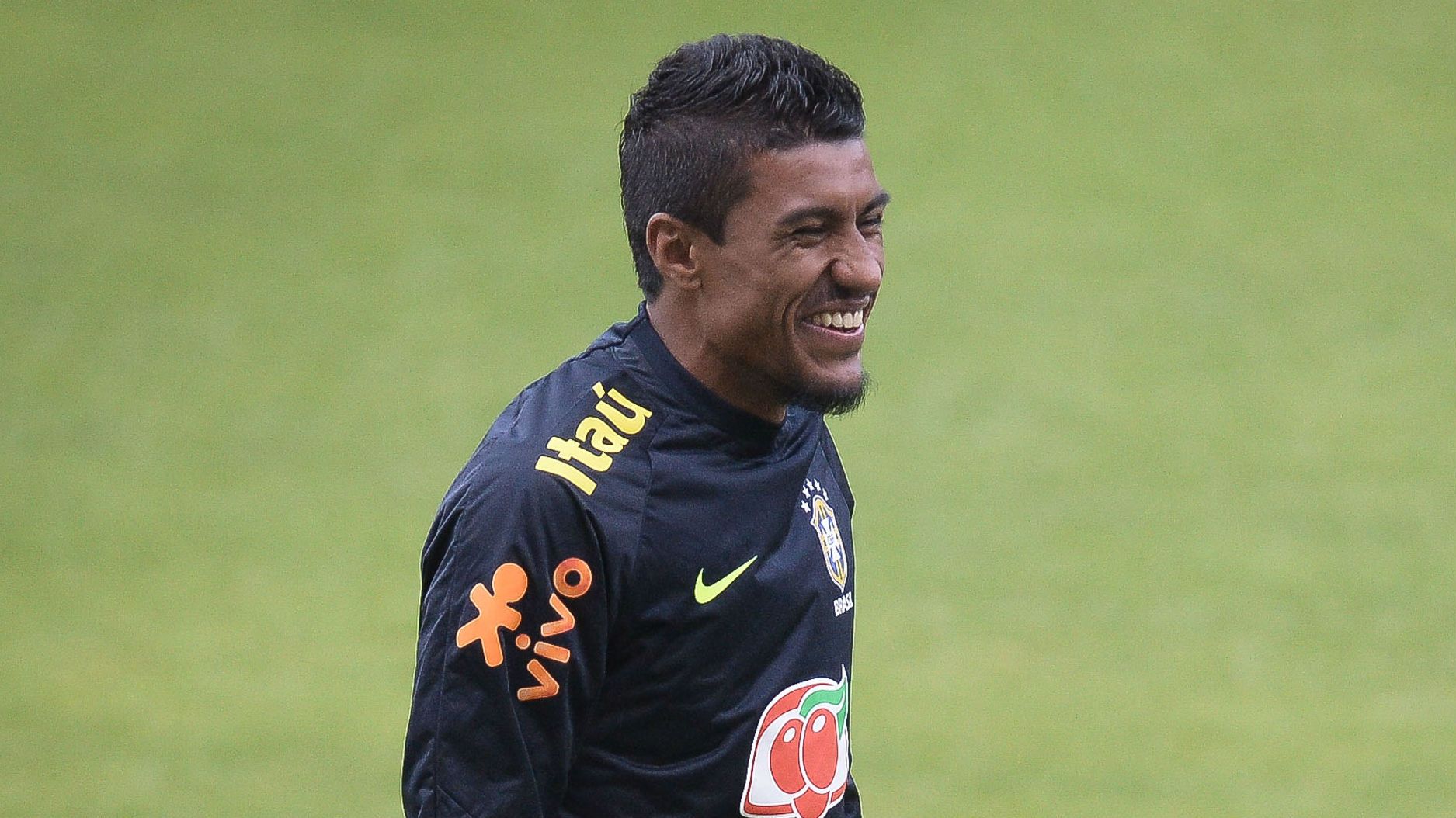 Paulinho treino Brasil Seleção 30082016