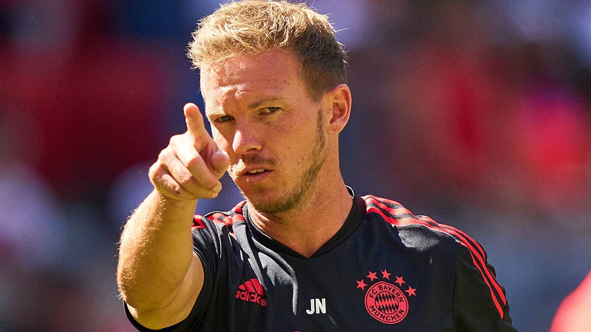 GERMANY ONLY: JULIAN NAGELSMANN BAYERN MÜNCHEN