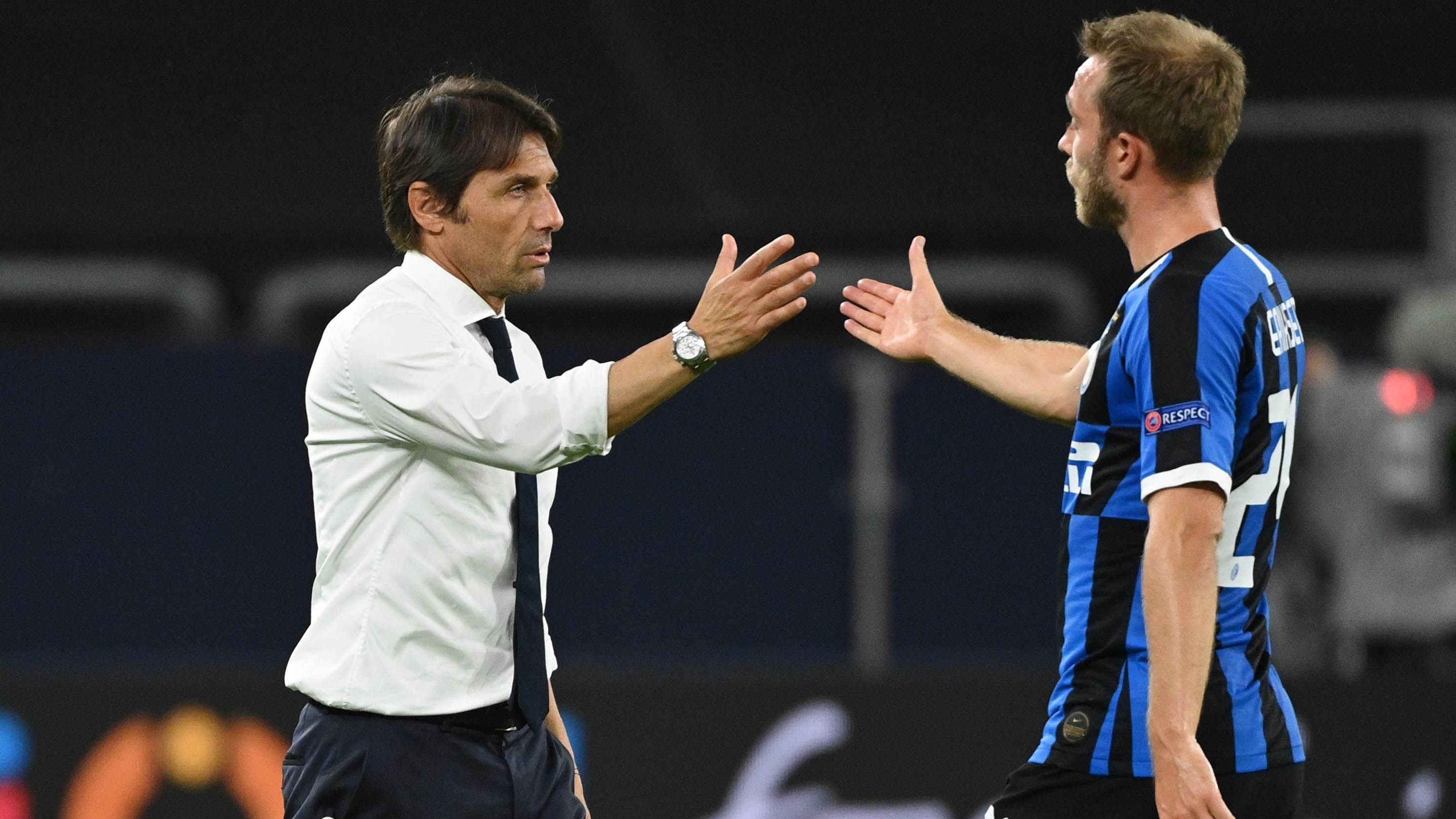 Christian Eriksen Antonio Conte Inter