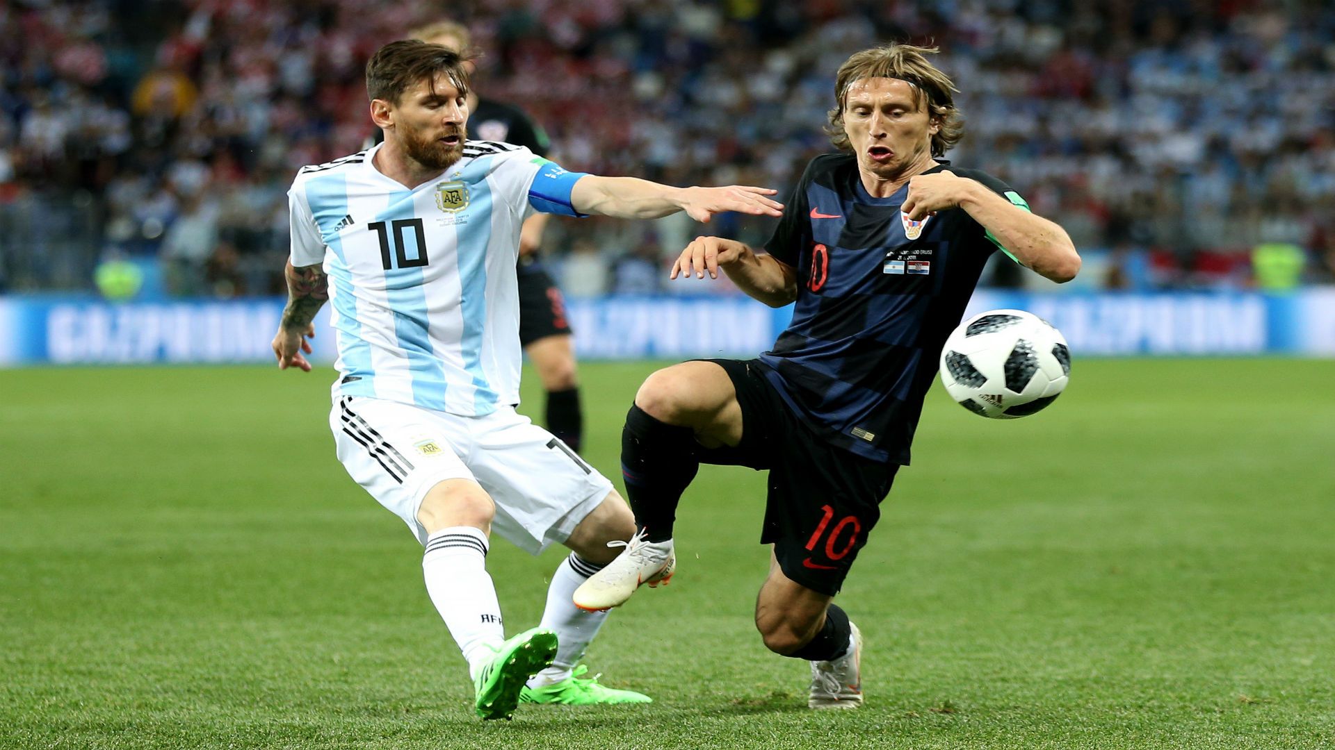 croatia argentina - lionel messi luka modric - world cup - 21062018