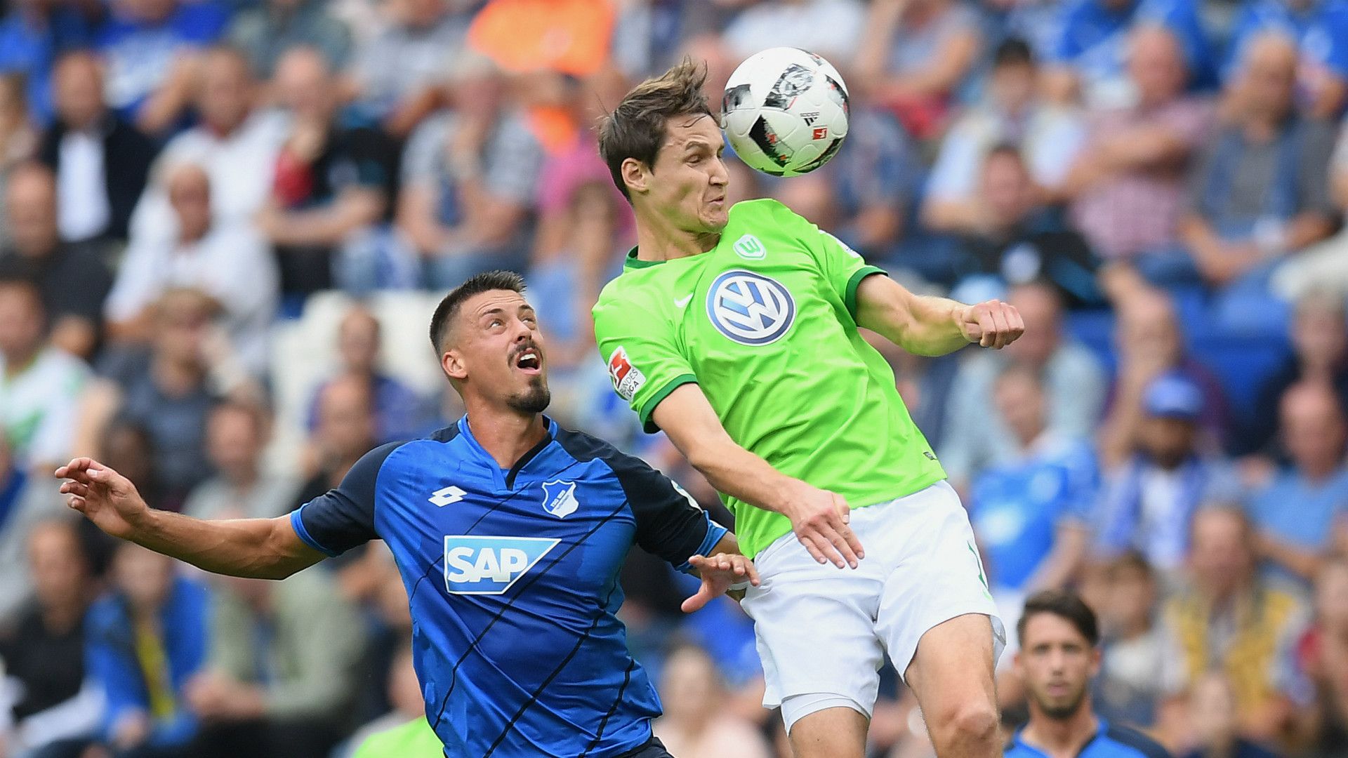 Bundesliga Sandro Wagner Philipp Wollscheid 1899 Hoffenheim VfL Wolfsburg