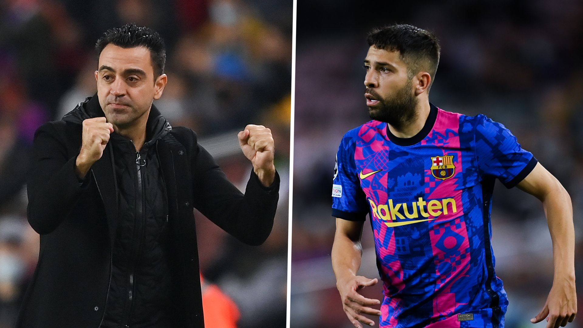 Xavi Hernández Jordi Alba Barcelona